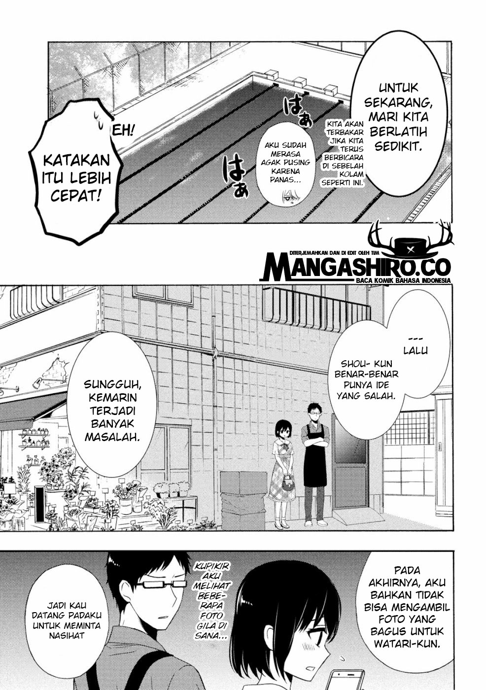 Watari-kun no xx ga Houkai Sunzen Chapter 48 - halaman 21