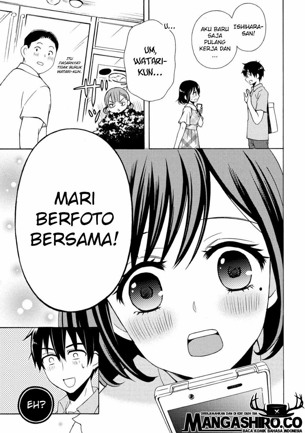 Watari-kun no xx ga Houkai Sunzen Chapter 48 - halaman 27