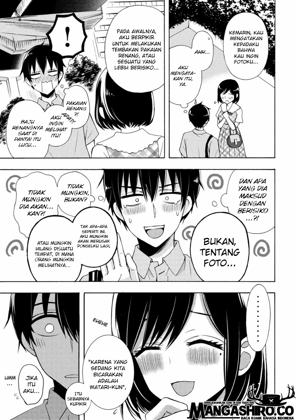 Watari-kun no xx ga Houkai Sunzen Chapter 48 - halaman 29