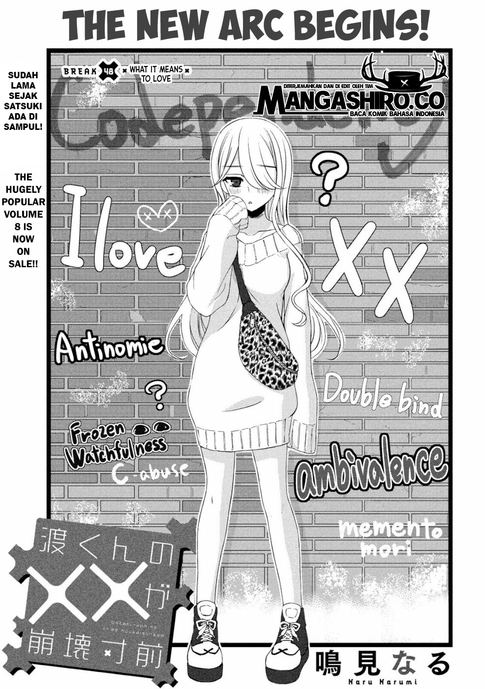 Watari-kun no xx ga Houkai Sunzen Chapter 48 - halaman 5