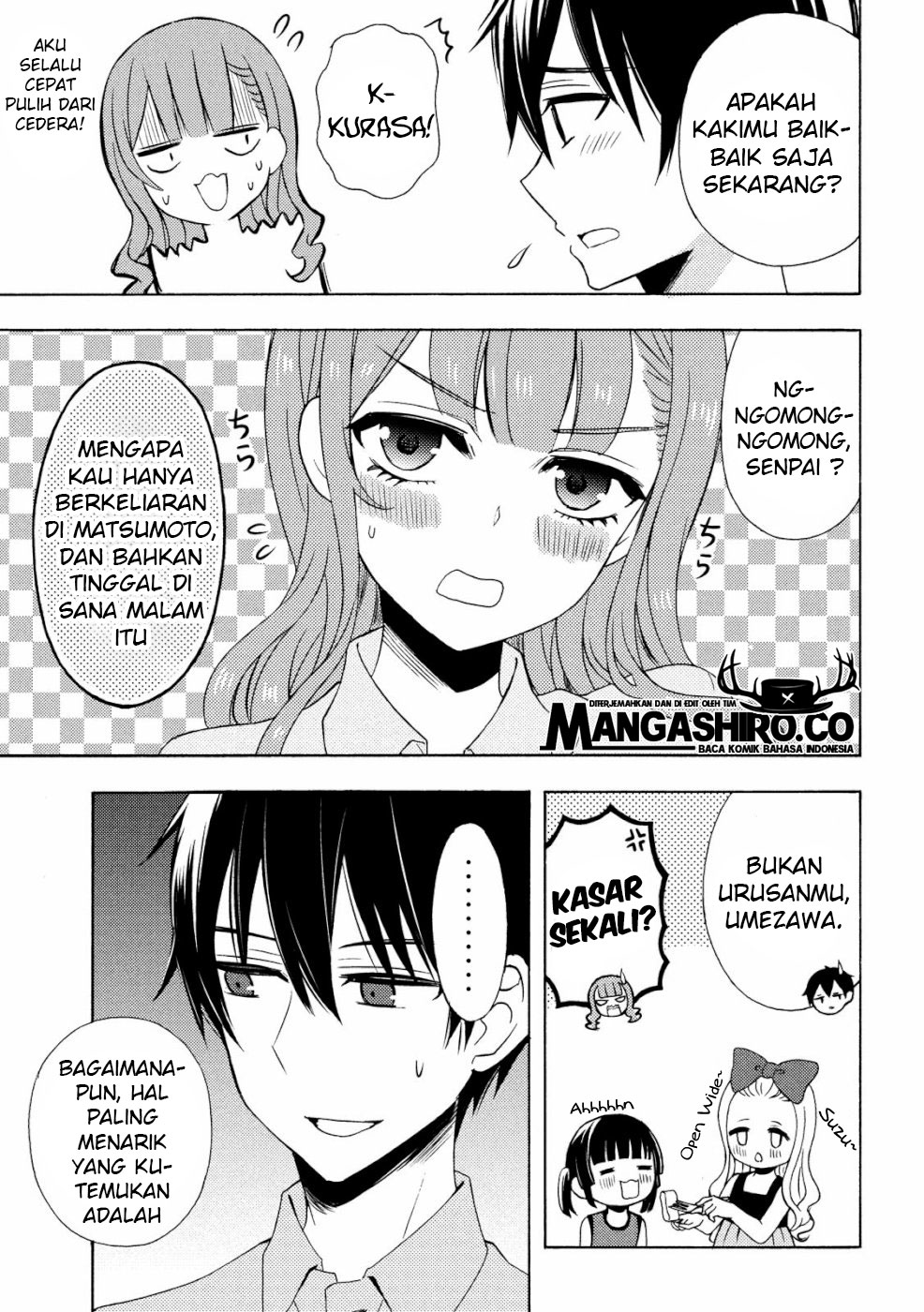 Watari-kun no xx ga Houkai Sunzen Chapter 48 - halaman 9