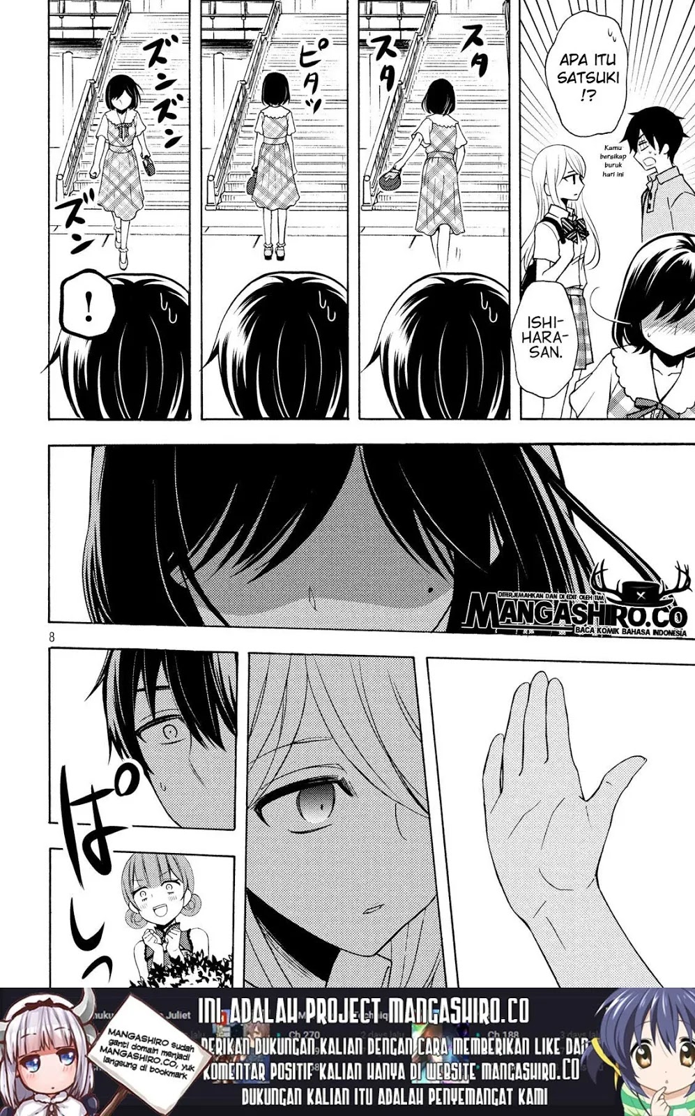 Watari-kun no xx ga Houkai Sunzen Chapter 49 - halaman 10