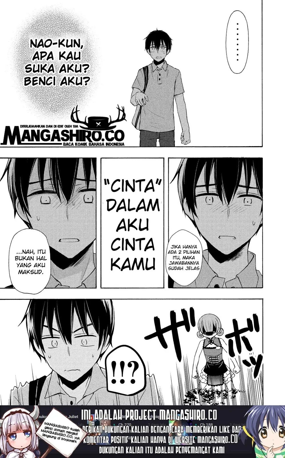 Watari-kun no xx ga Houkai Sunzen Chapter 49 - halaman 13