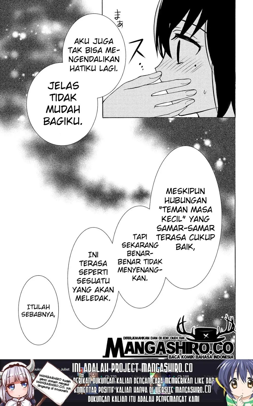 Watari-kun no xx ga Houkai Sunzen Chapter 49 - halaman 17