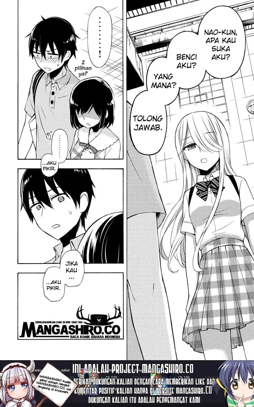 Watari-kun no xx ga Houkai Sunzen Chapter 49 - halaman 8