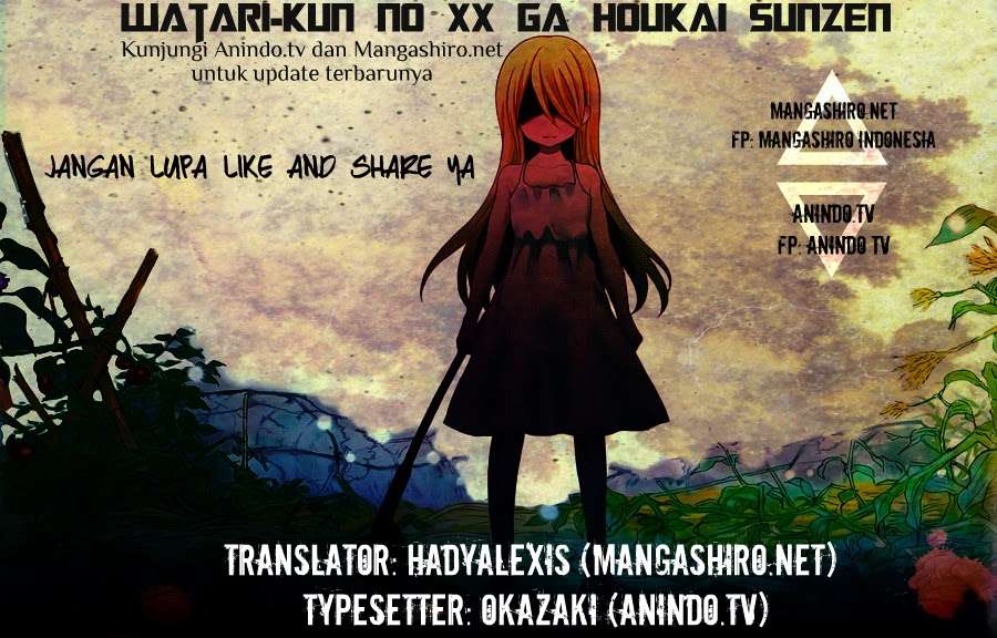 Watari-kun no xx ga Houkai Sunzen Chapter 5 - halaman 1