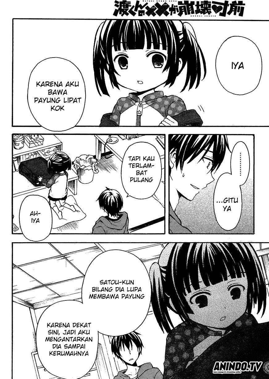 Watari-kun no xx ga Houkai Sunzen Chapter 5 - halaman 20