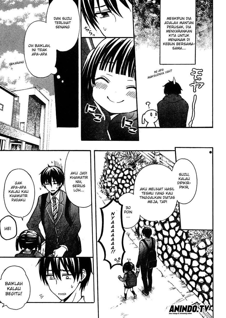 Watari-kun no xx ga Houkai Sunzen Chapter 5 - halaman 4