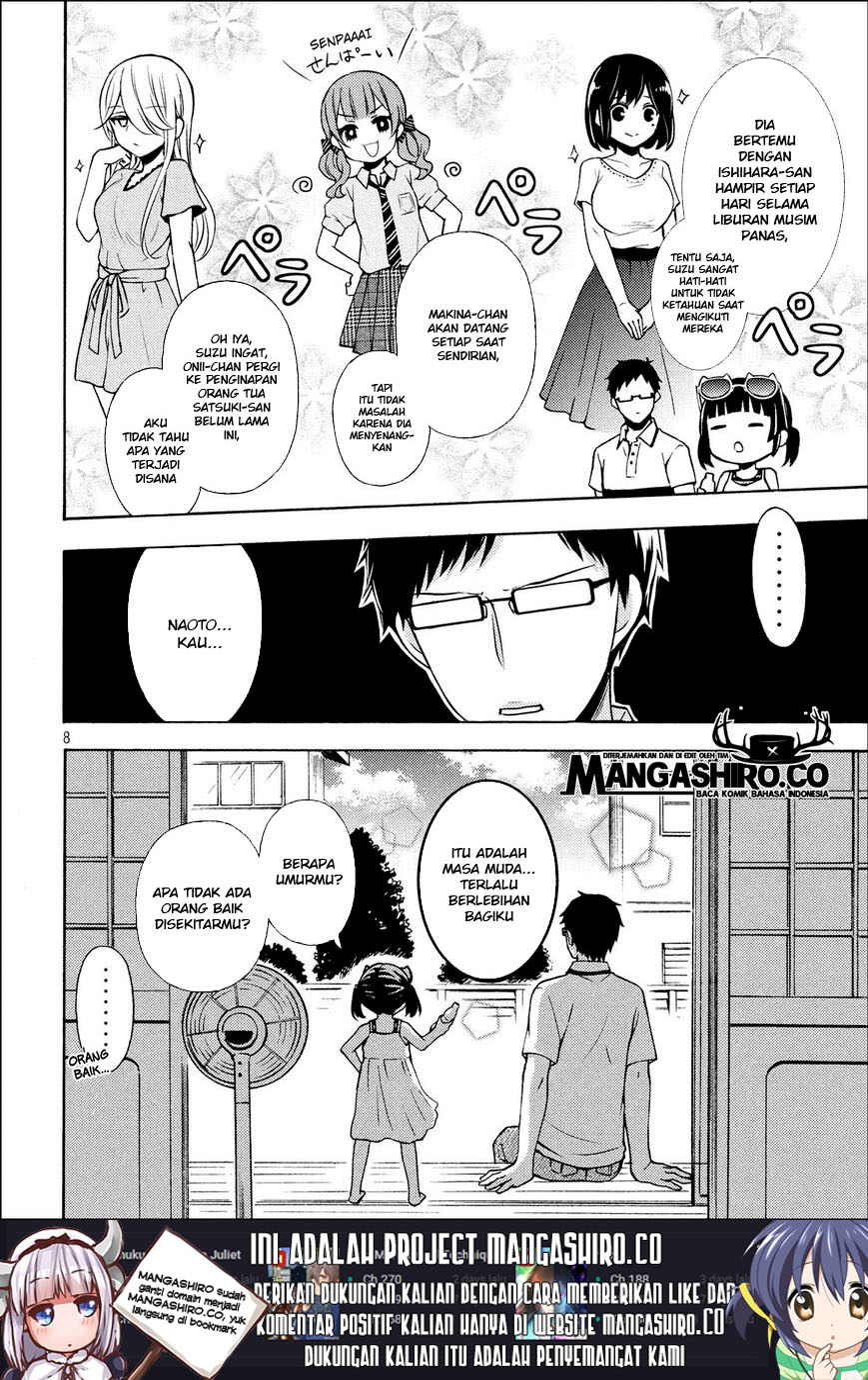 Watari-kun no xx ga Houkai Sunzen Chapter 50 - halaman 10