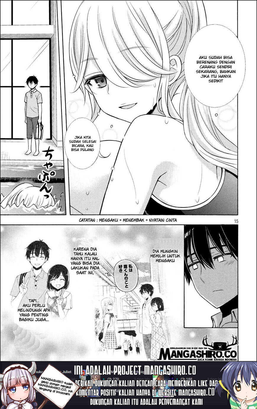 Watari-kun no xx ga Houkai Sunzen Chapter 50 - halaman 17