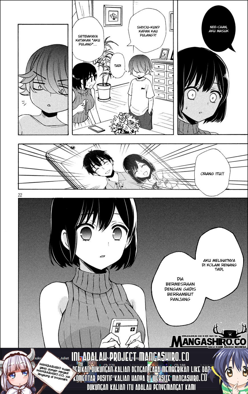 Watari-kun no xx ga Houkai Sunzen Chapter 50 - halaman 24