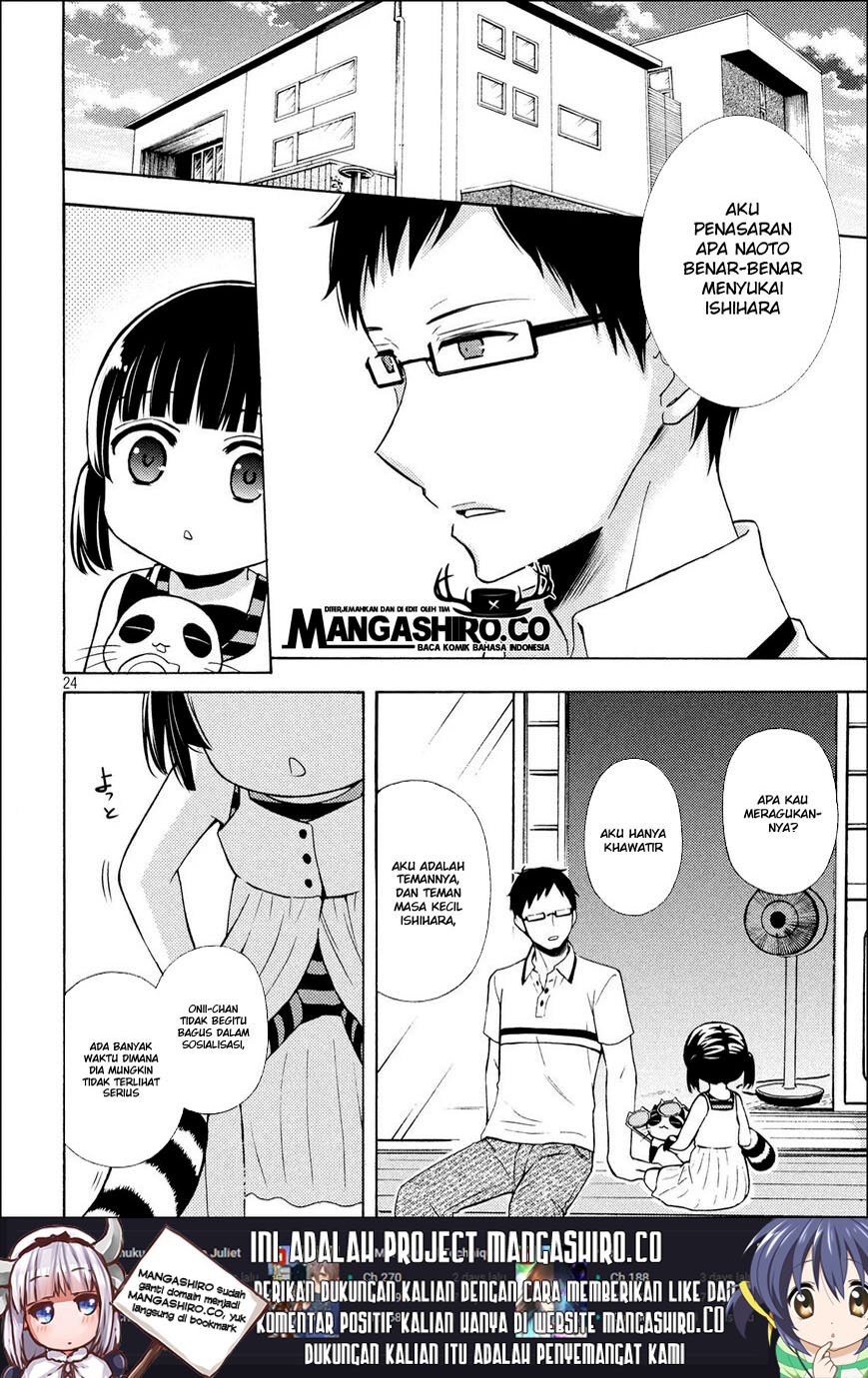 Watari-kun no xx ga Houkai Sunzen Chapter 50 - halaman 26