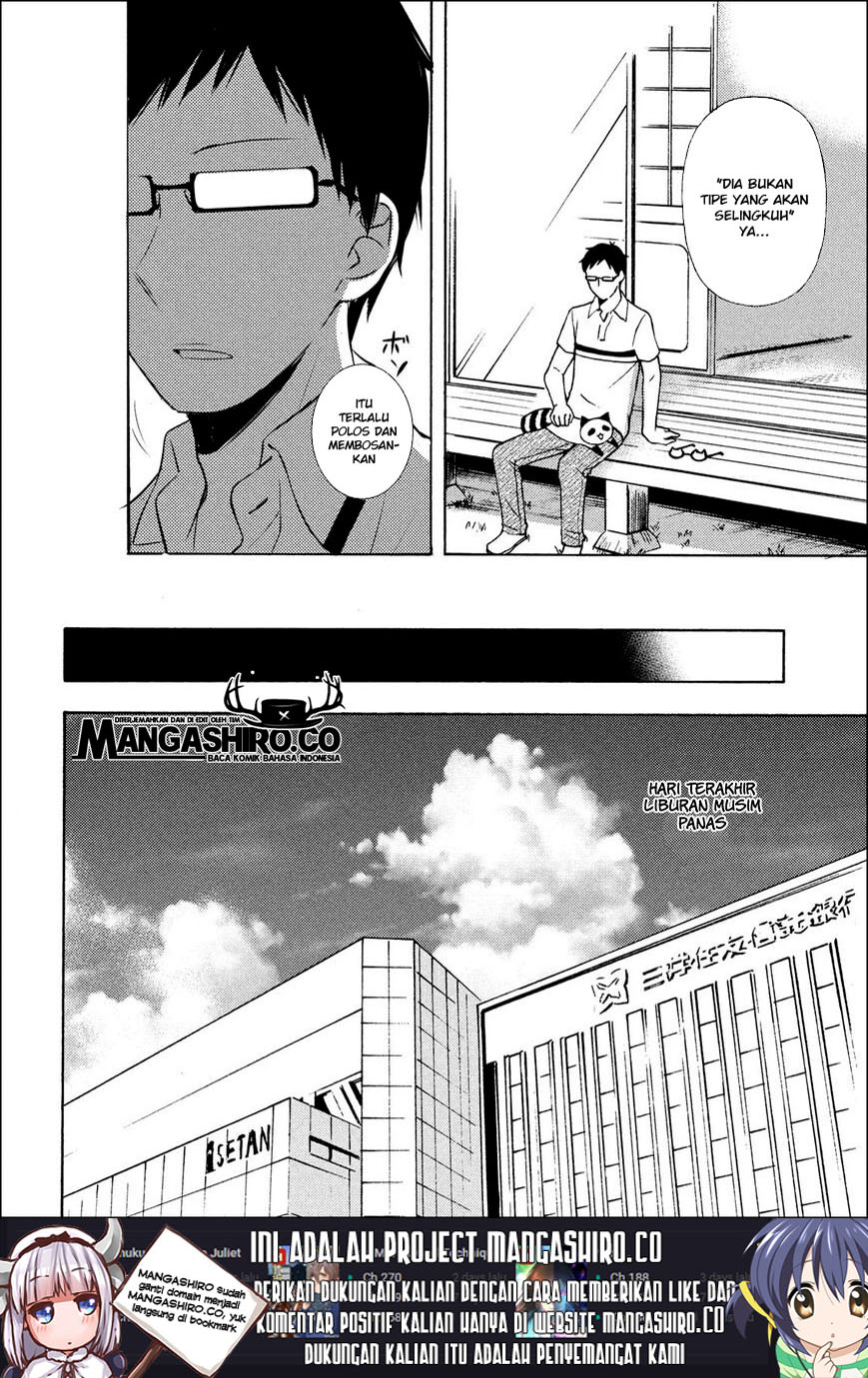Watari-kun no xx ga Houkai Sunzen Chapter 50 - halaman 28