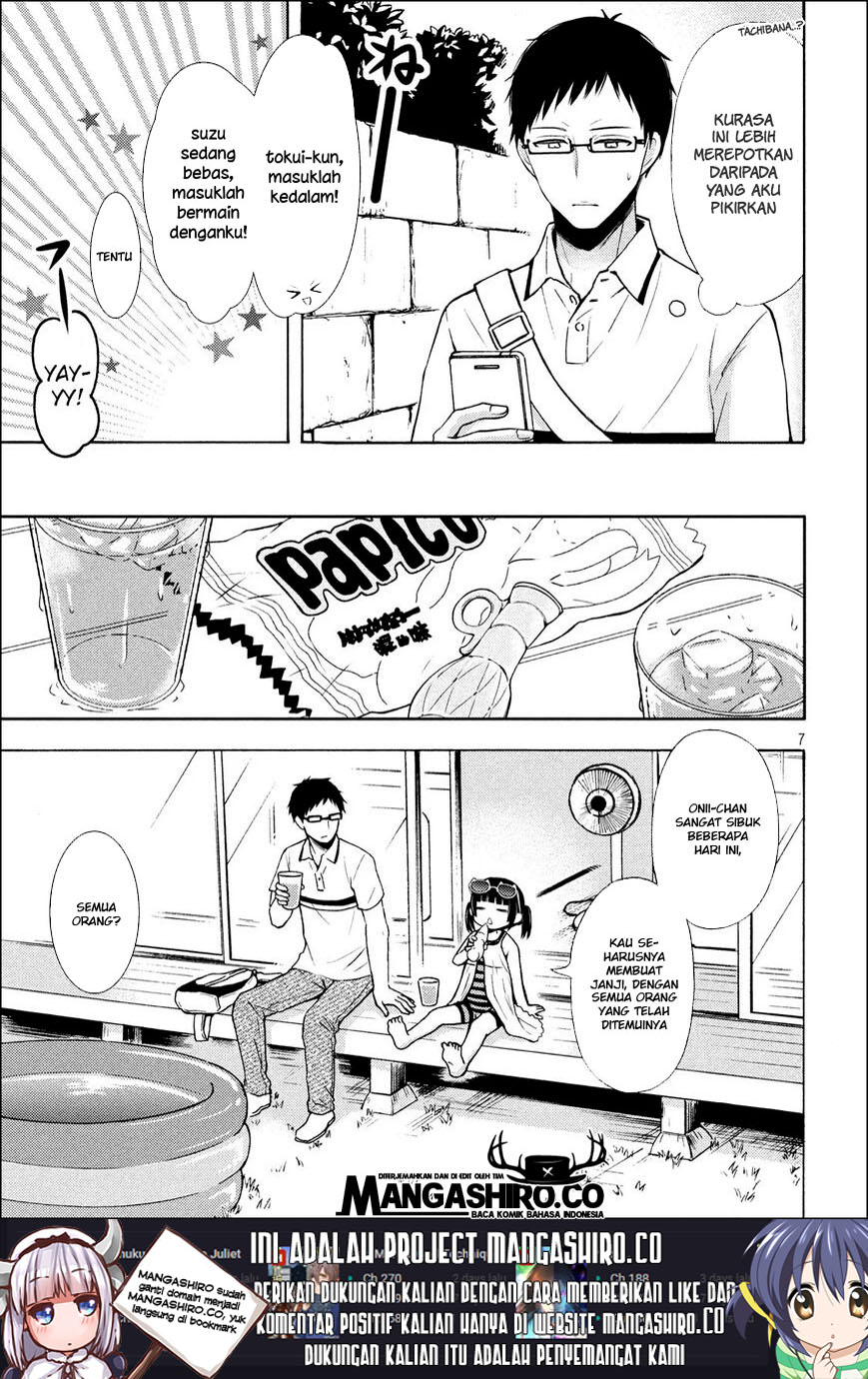 Watari-kun no xx ga Houkai Sunzen Chapter 50 - halaman 9