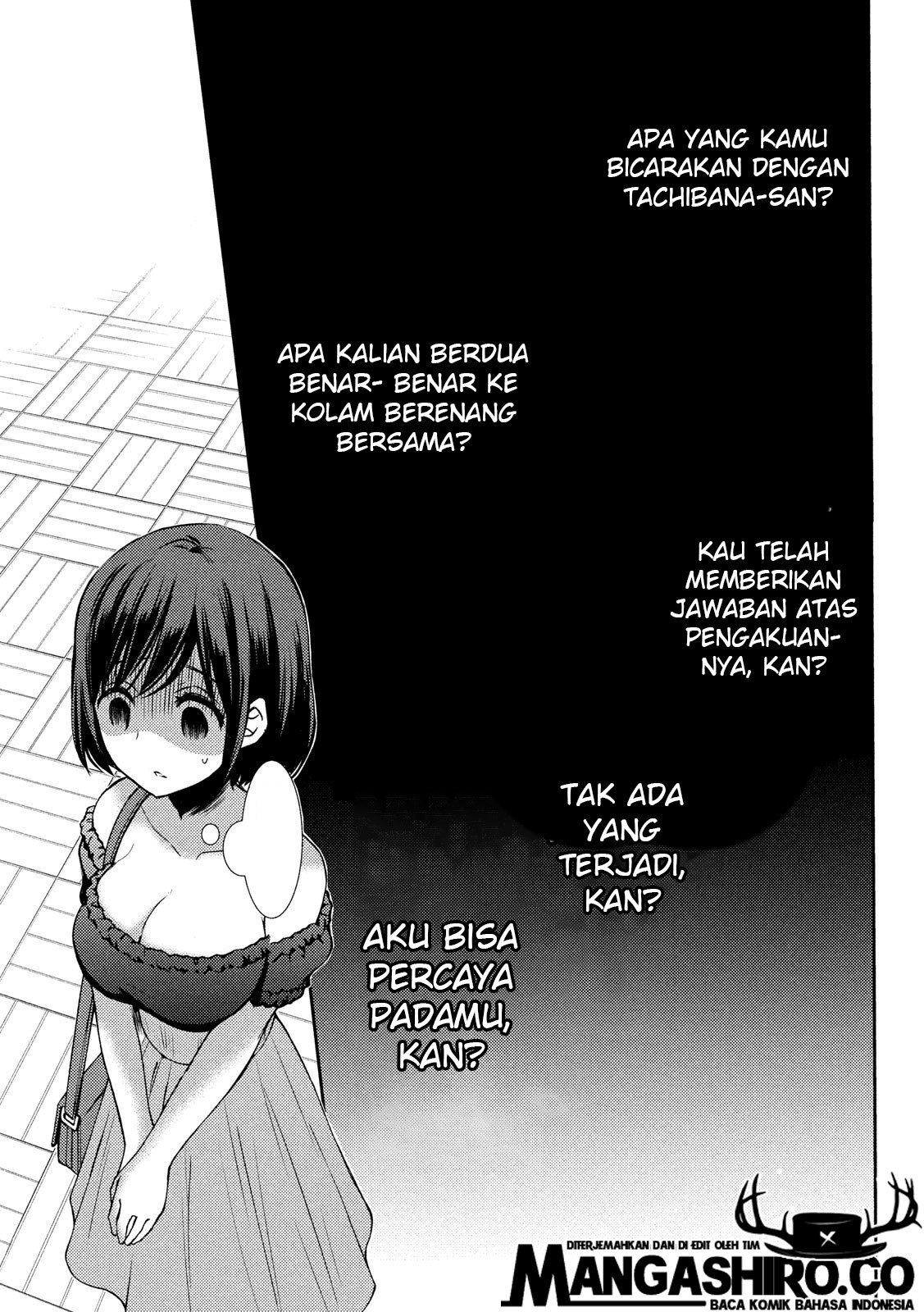 Watari-kun no xx ga Houkai Sunzen Chapter 51 - halaman 17
