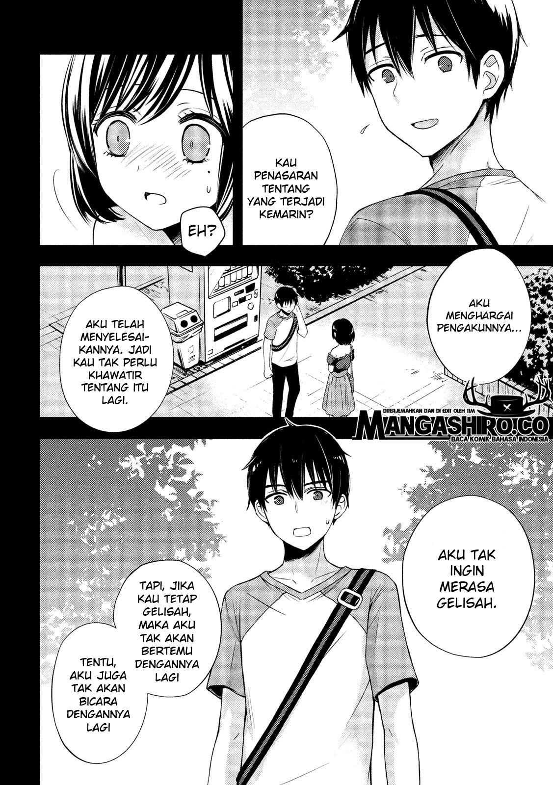 Watari-kun no xx ga Houkai Sunzen Chapter 51 - halaman 18