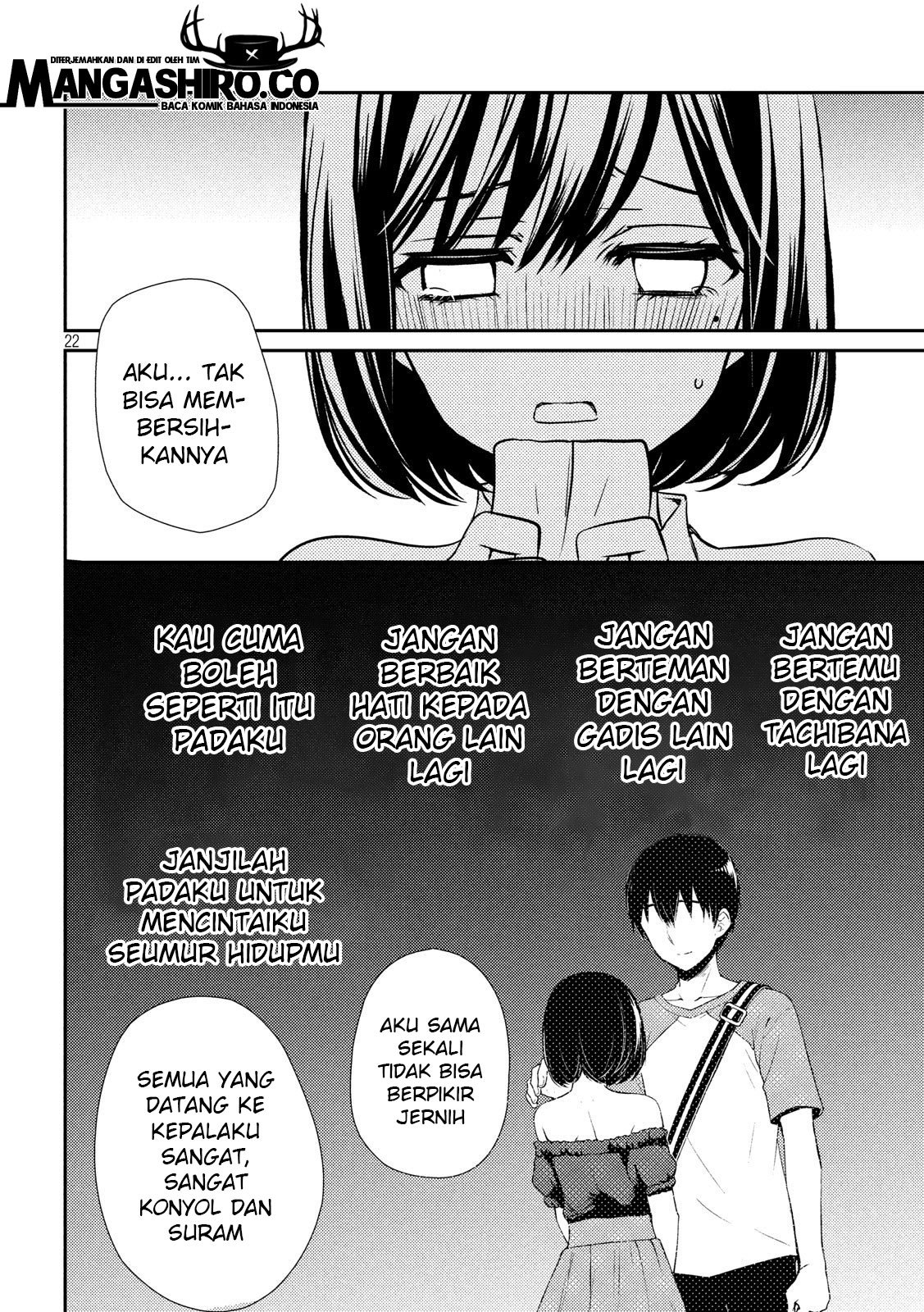 Watari-kun no xx ga Houkai Sunzen Chapter 51 - halaman 24