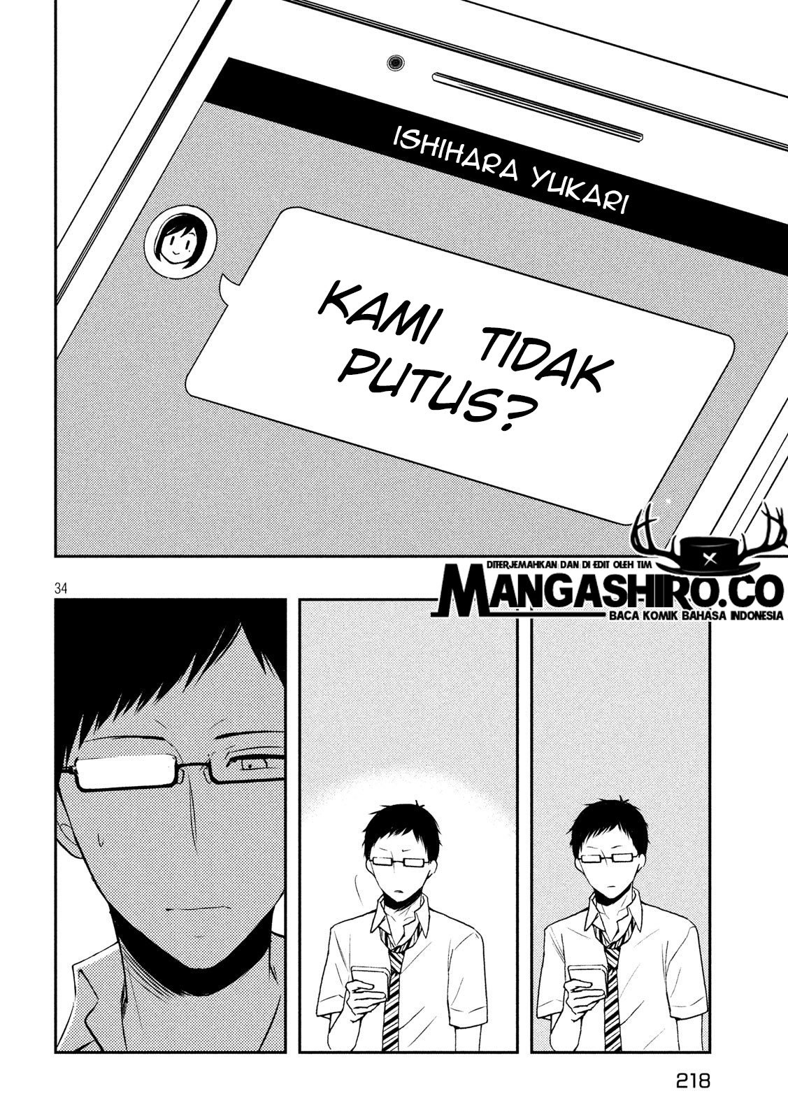 Watari-kun no xx ga Houkai Sunzen Chapter 51 - halaman 36