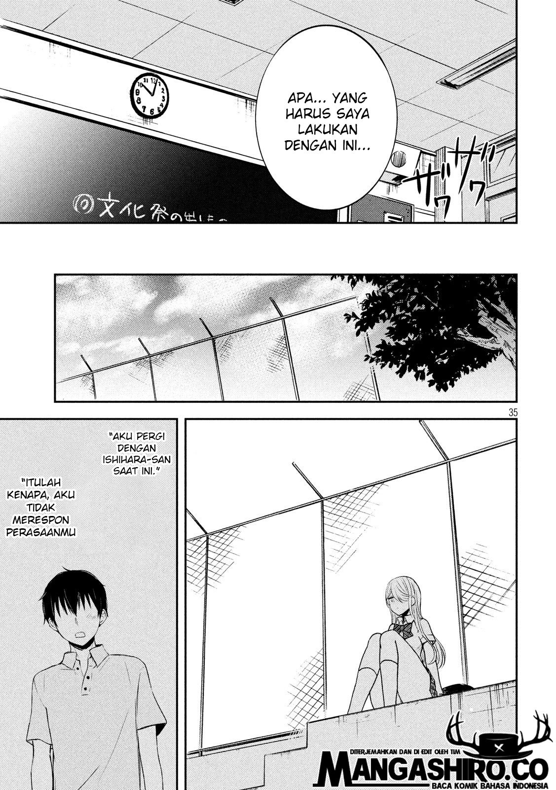 Watari-kun no xx ga Houkai Sunzen Chapter 51 - halaman 37