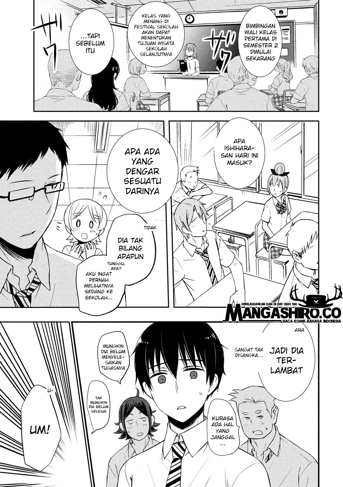 Watari-kun no xx ga Houkai Sunzen Chapter 51 - halaman 9