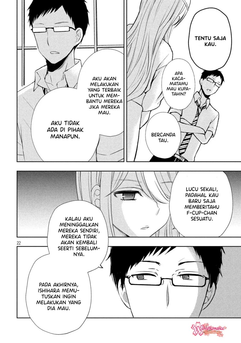 Watari-kun no xx ga Houkai Sunzen Chapter 52 - halaman 24