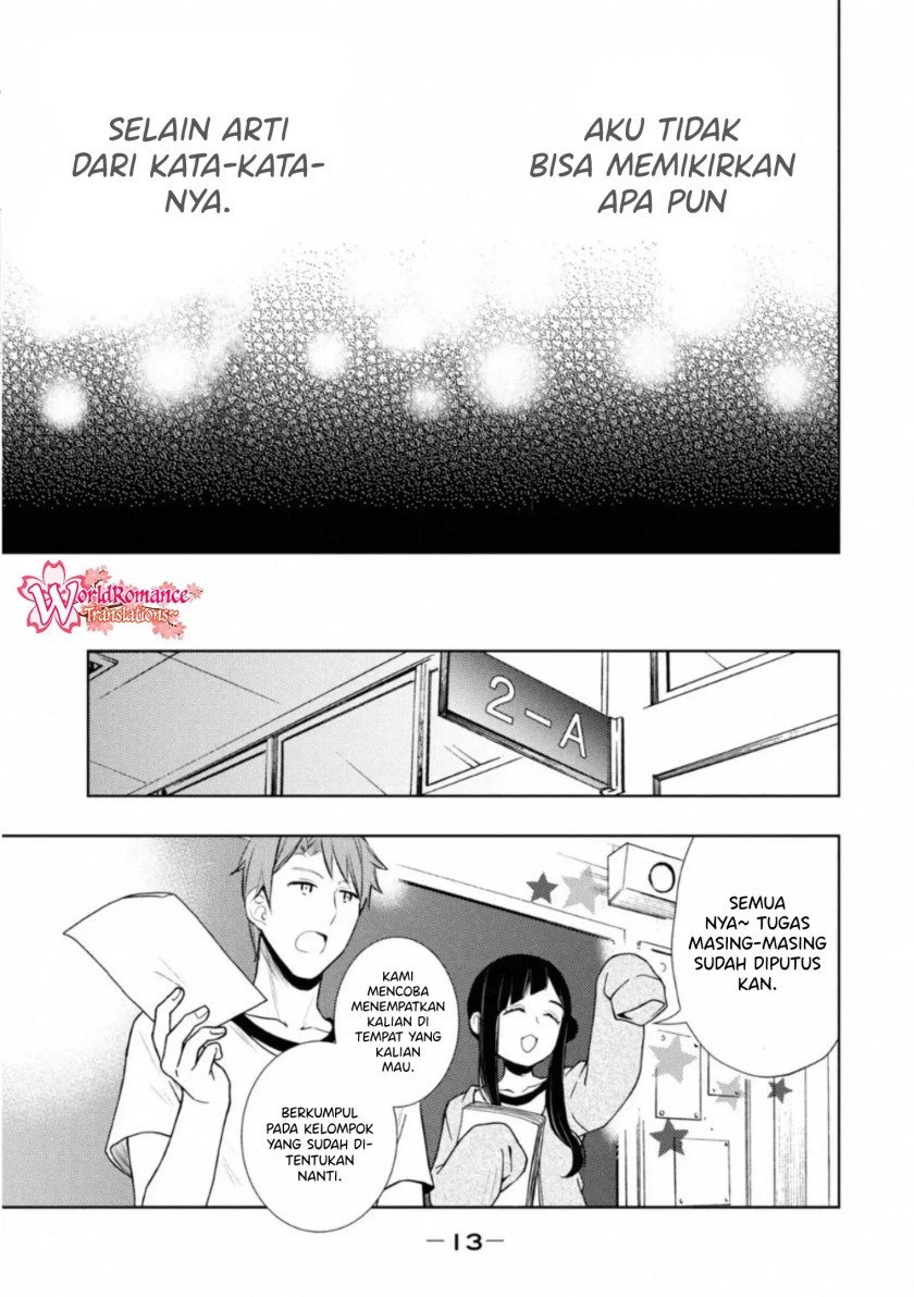 Watari-kun no xx ga Houkai Sunzen Chapter 53 - halaman 12