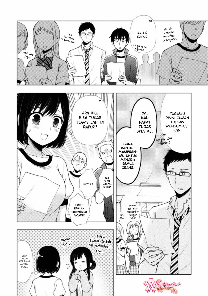 Watari-kun no xx ga Houkai Sunzen Chapter 53 - halaman 13