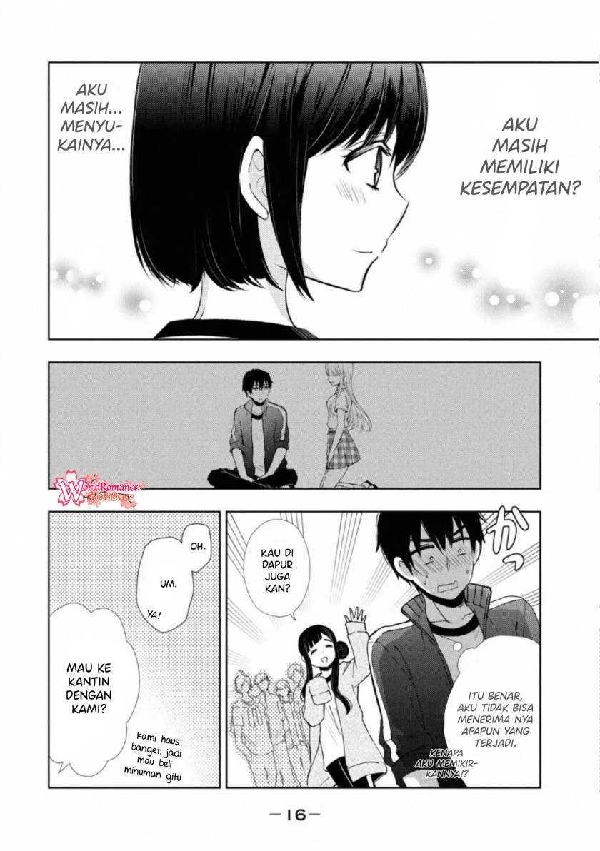 Watari-kun no xx ga Houkai Sunzen Chapter 53 - halaman 15