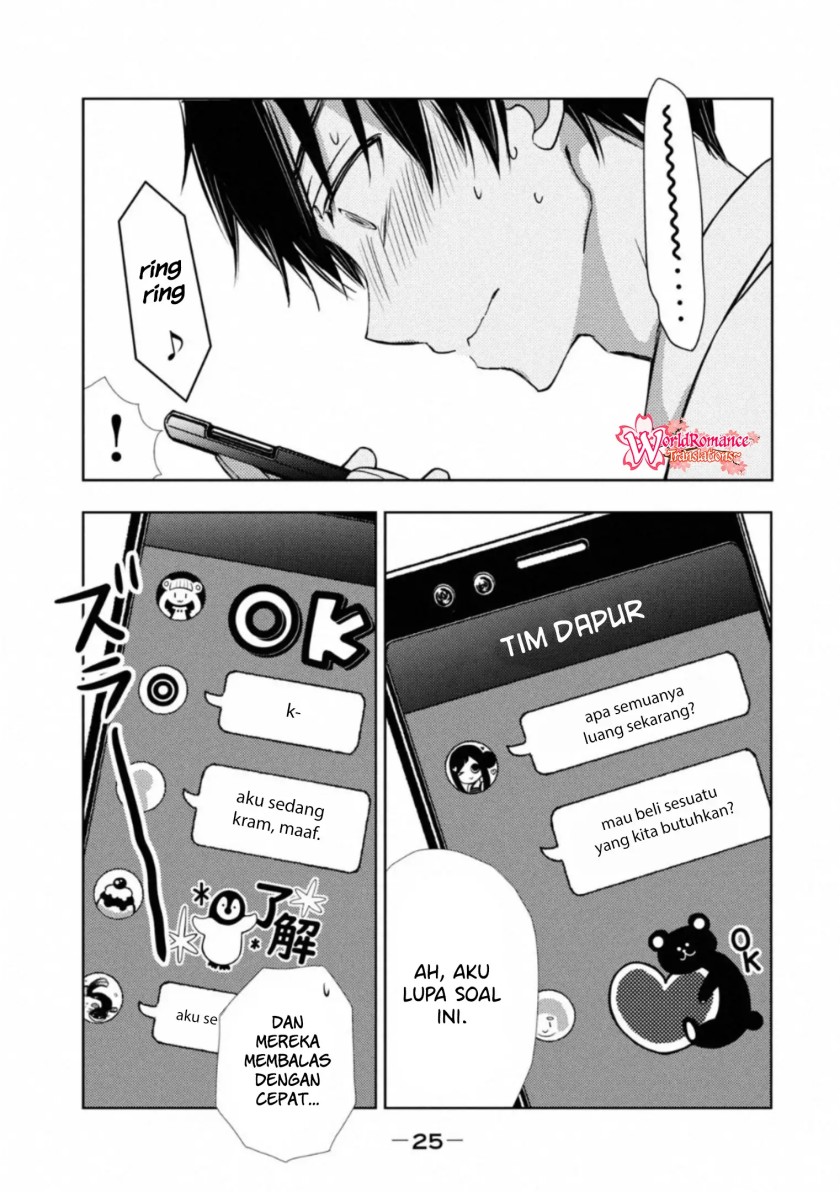 Watari-kun no xx ga Houkai Sunzen Chapter 53 - halaman 24