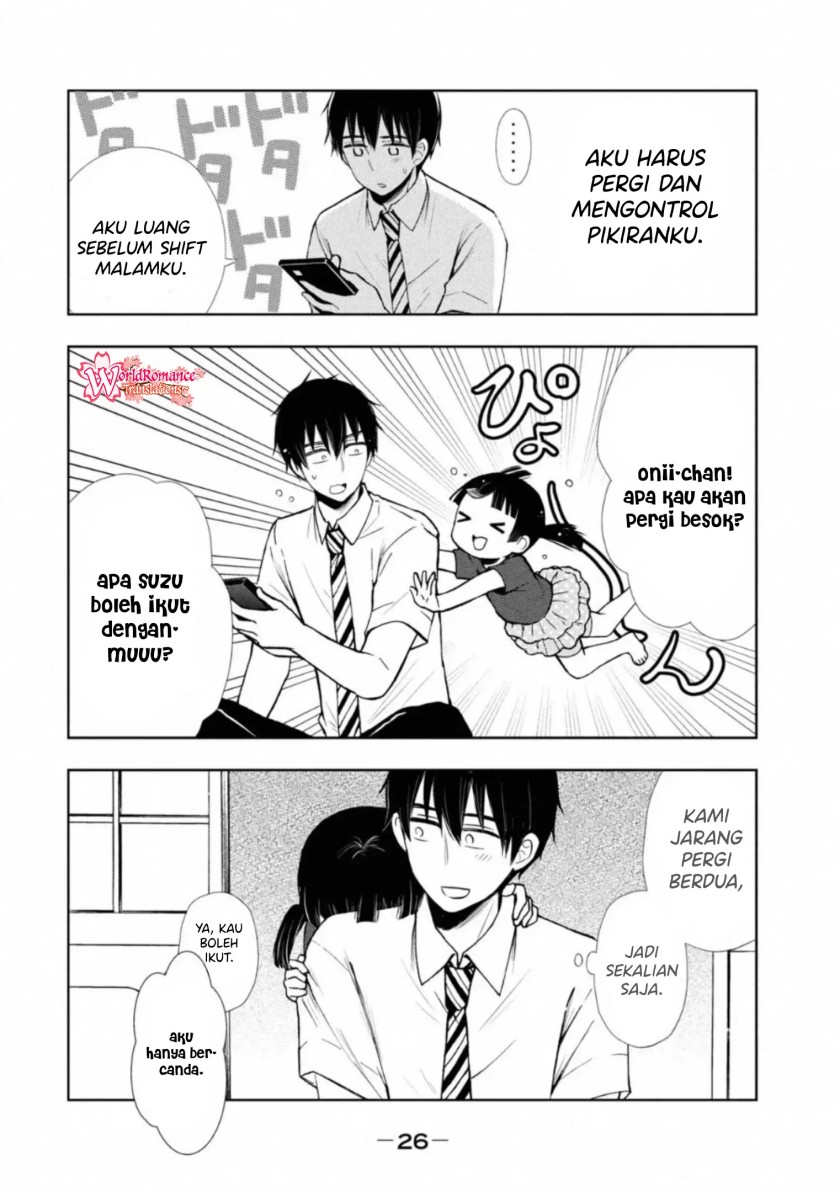 Watari-kun no xx ga Houkai Sunzen Chapter 53 - halaman 25