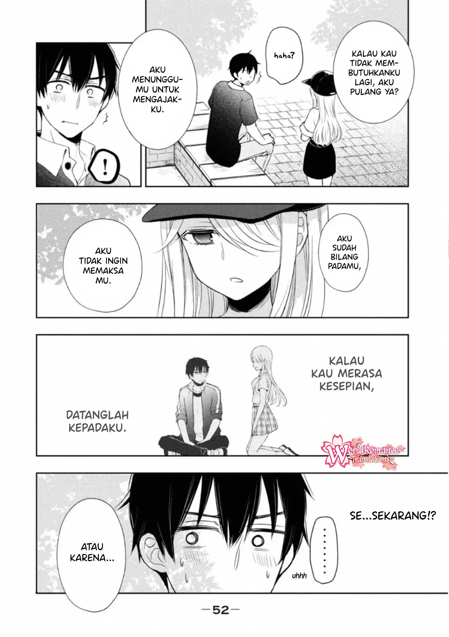 Watari-kun no xx ga Houkai Sunzen Chapter 54 - halaman 13