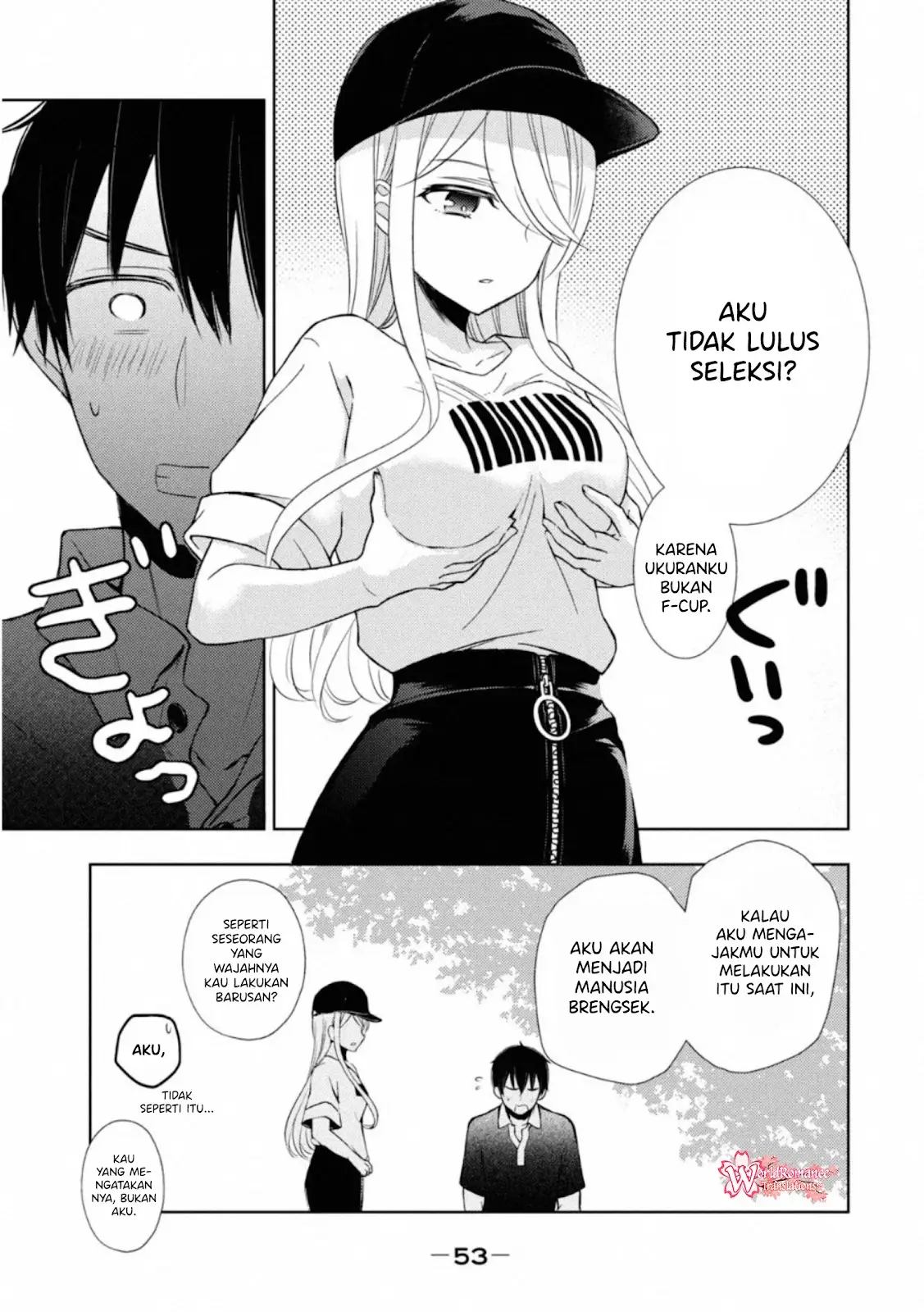 Watari-kun no xx ga Houkai Sunzen Chapter 54 - halaman 14