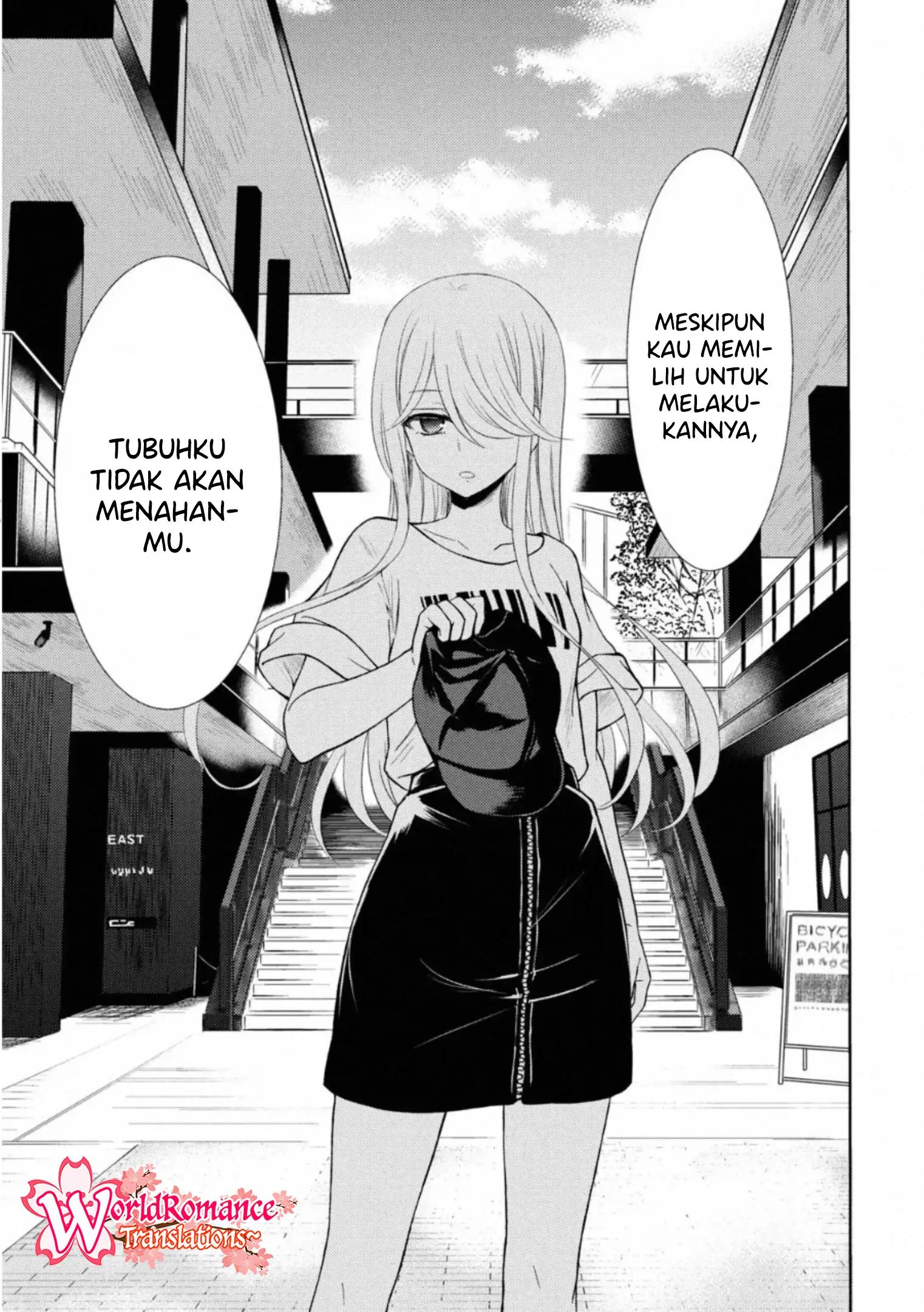 Watari-kun no xx ga Houkai Sunzen Chapter 54 - halaman 16