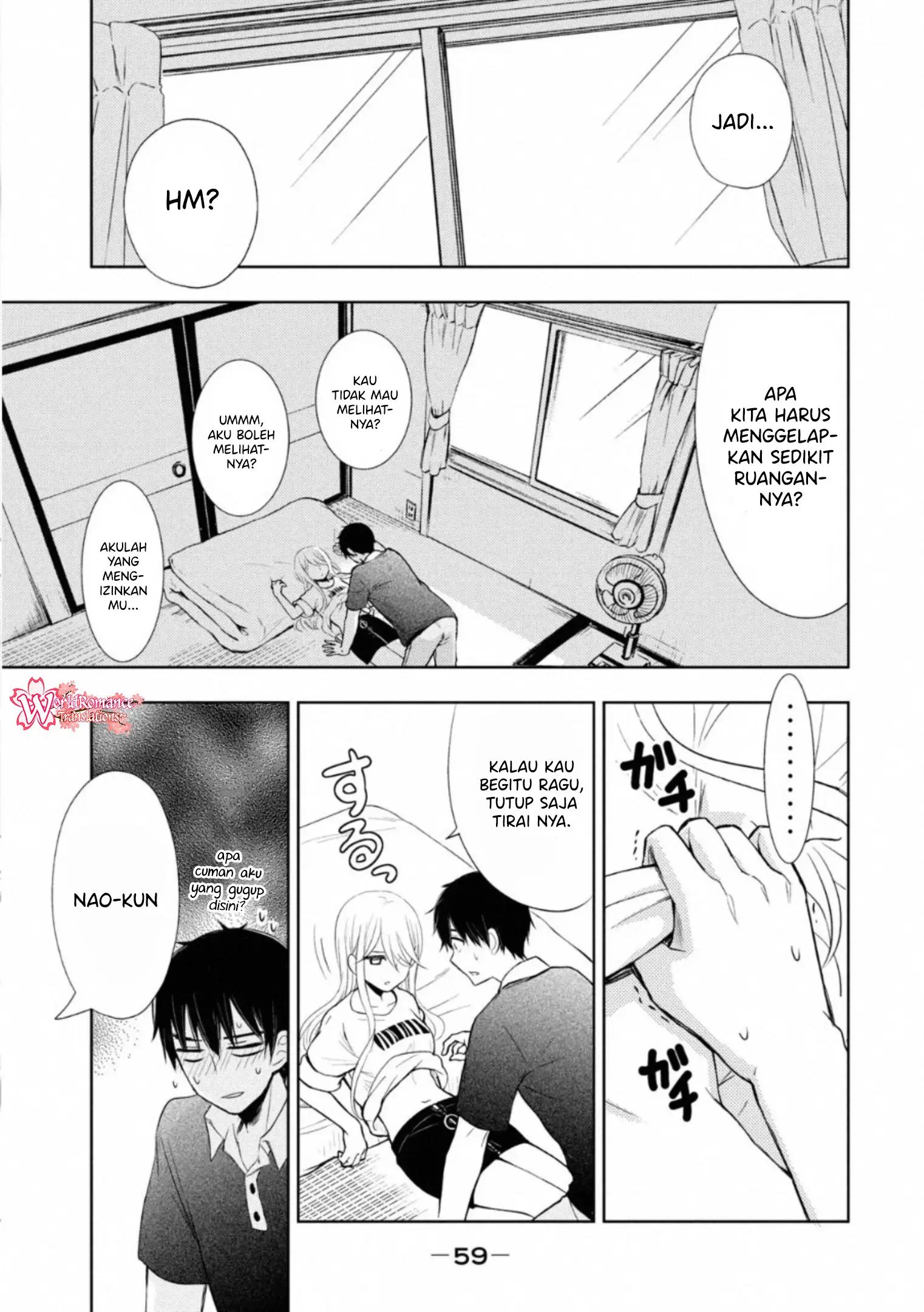 Watari-kun no xx ga Houkai Sunzen Chapter 54 - halaman 20