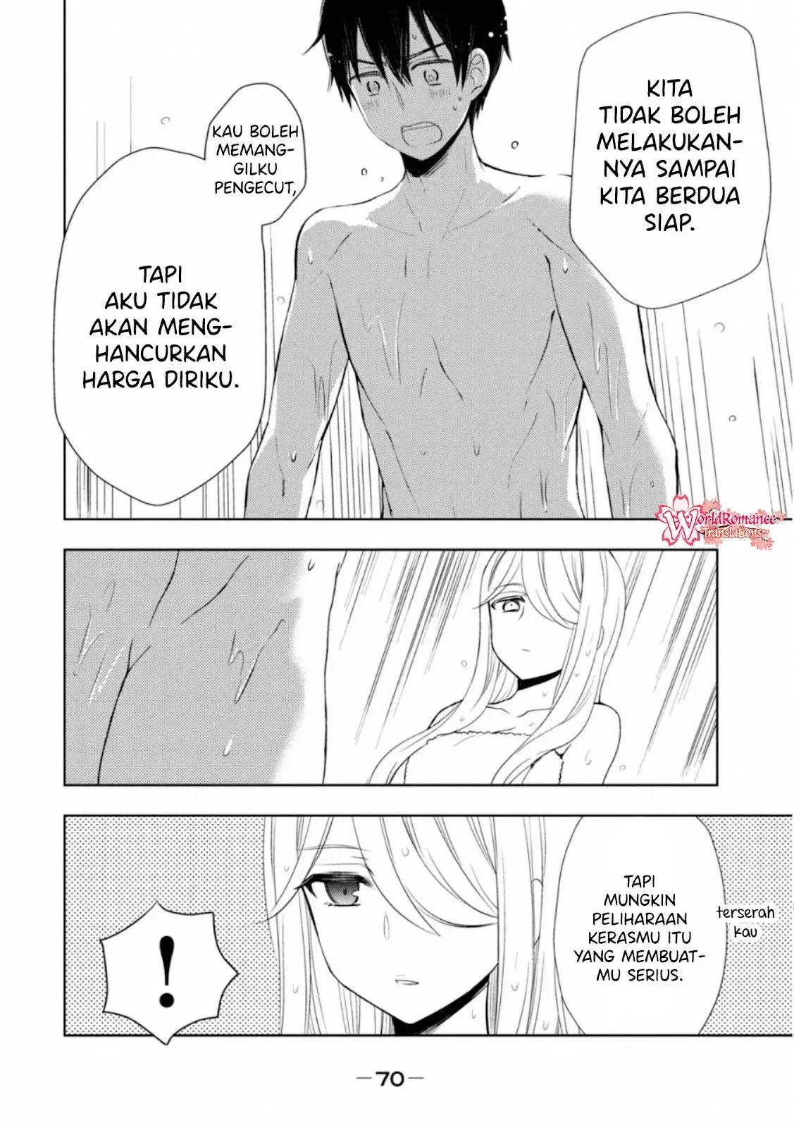 Watari-kun no xx ga Houkai Sunzen Chapter 54 - halaman 30