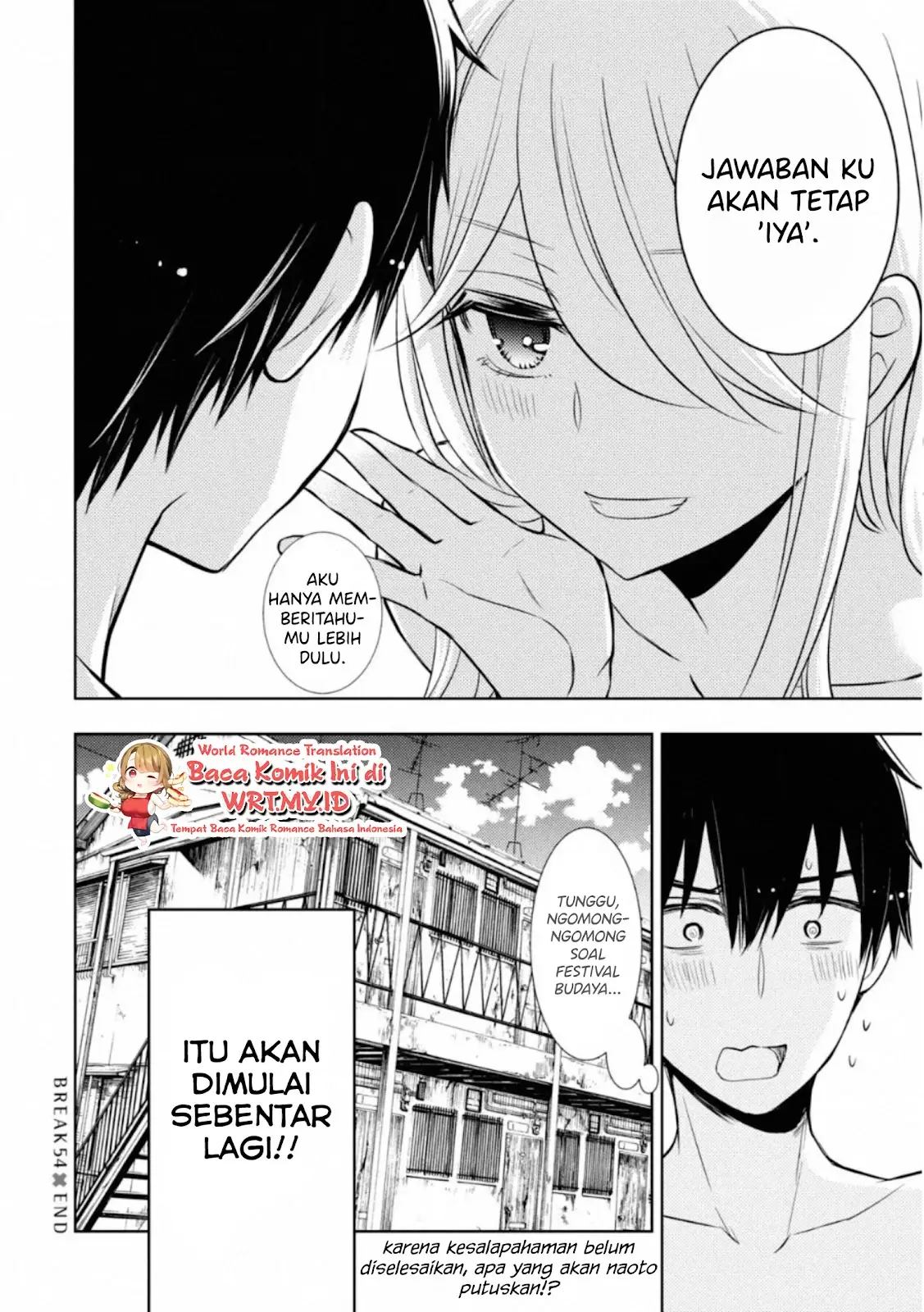 Watari-kun no xx ga Houkai Sunzen Chapter 54 - halaman 34
