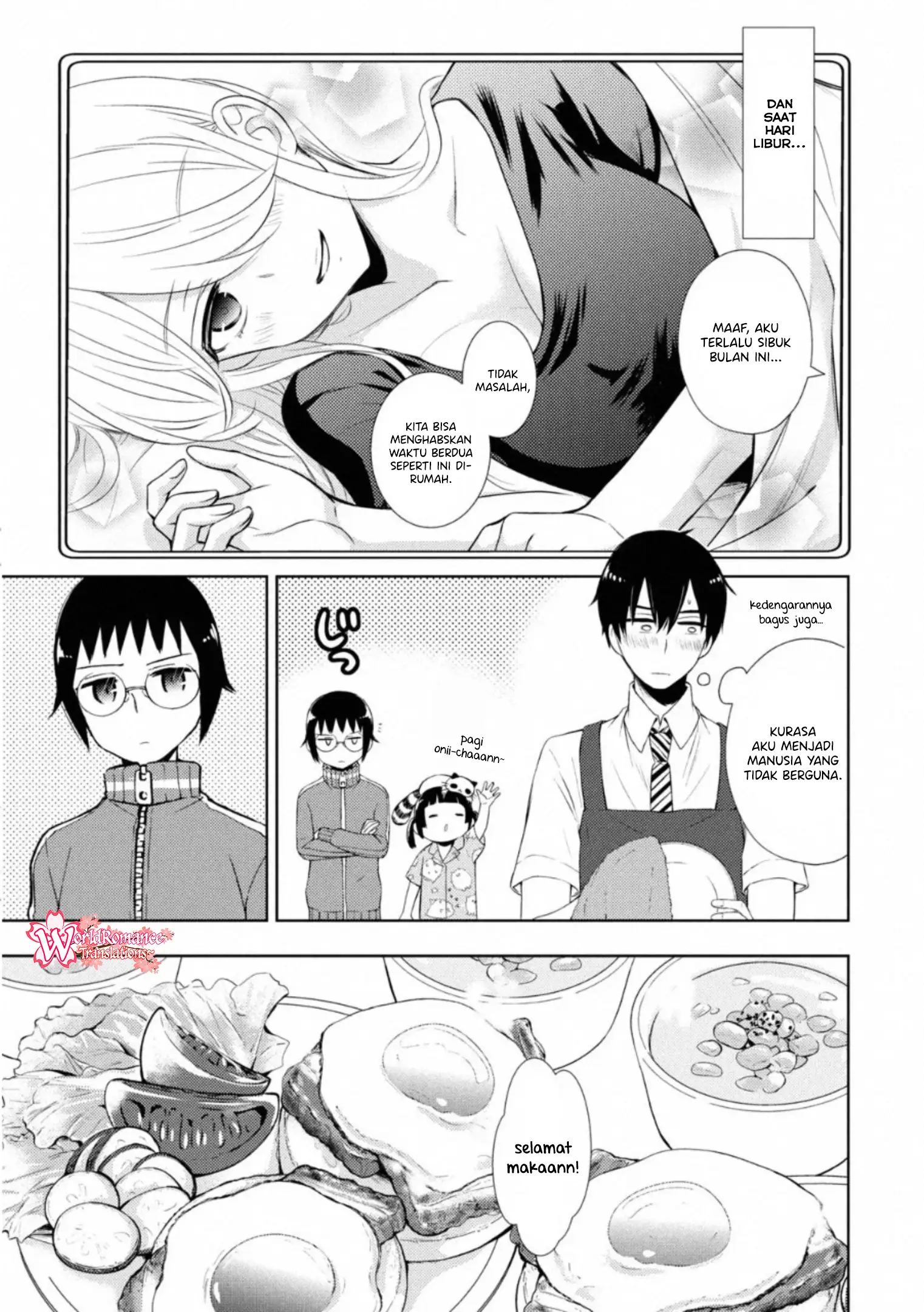Watari-kun no xx ga Houkai Sunzen Chapter 55 - halaman 10