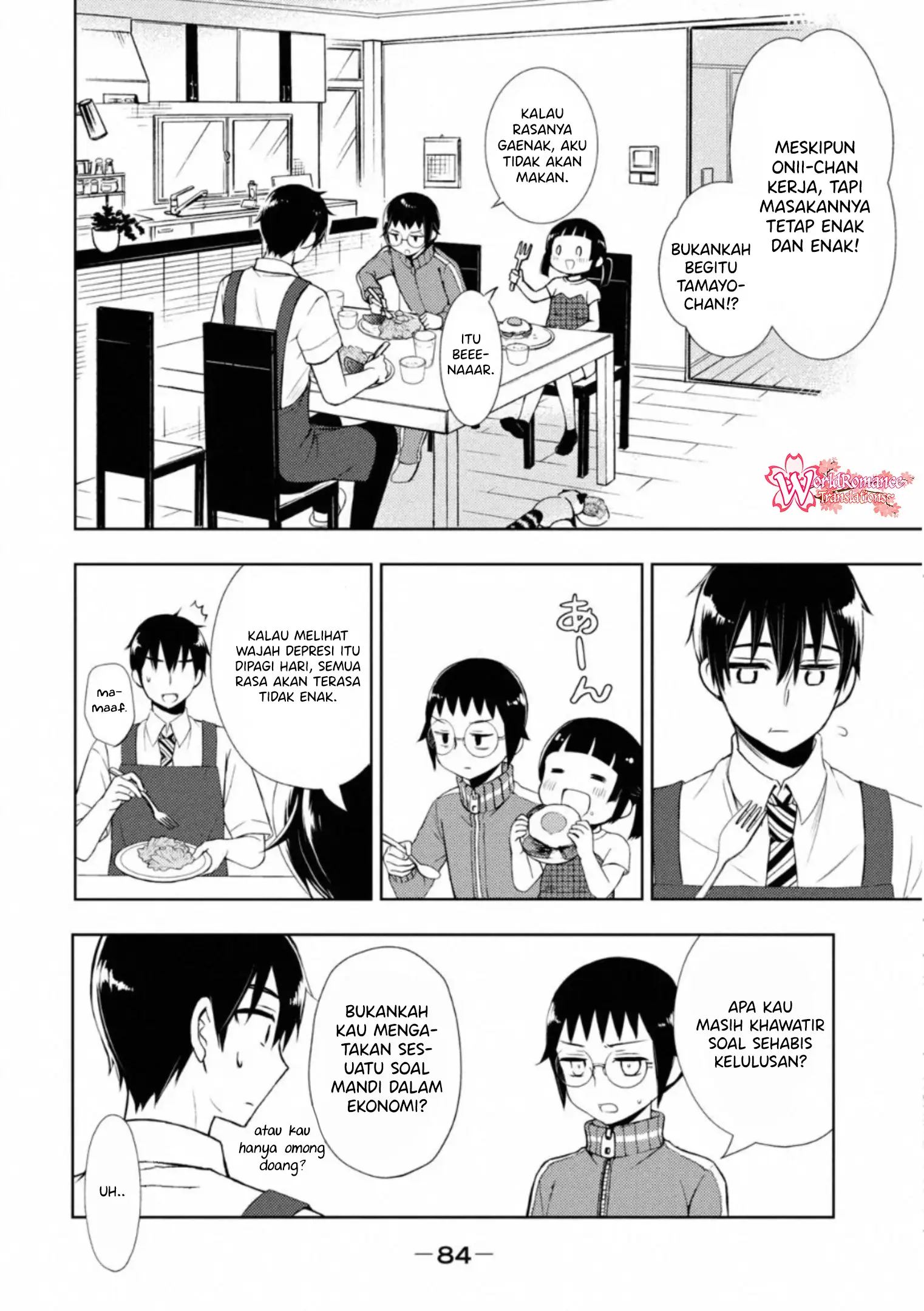 Watari-kun no xx ga Houkai Sunzen Chapter 55 - halaman 11