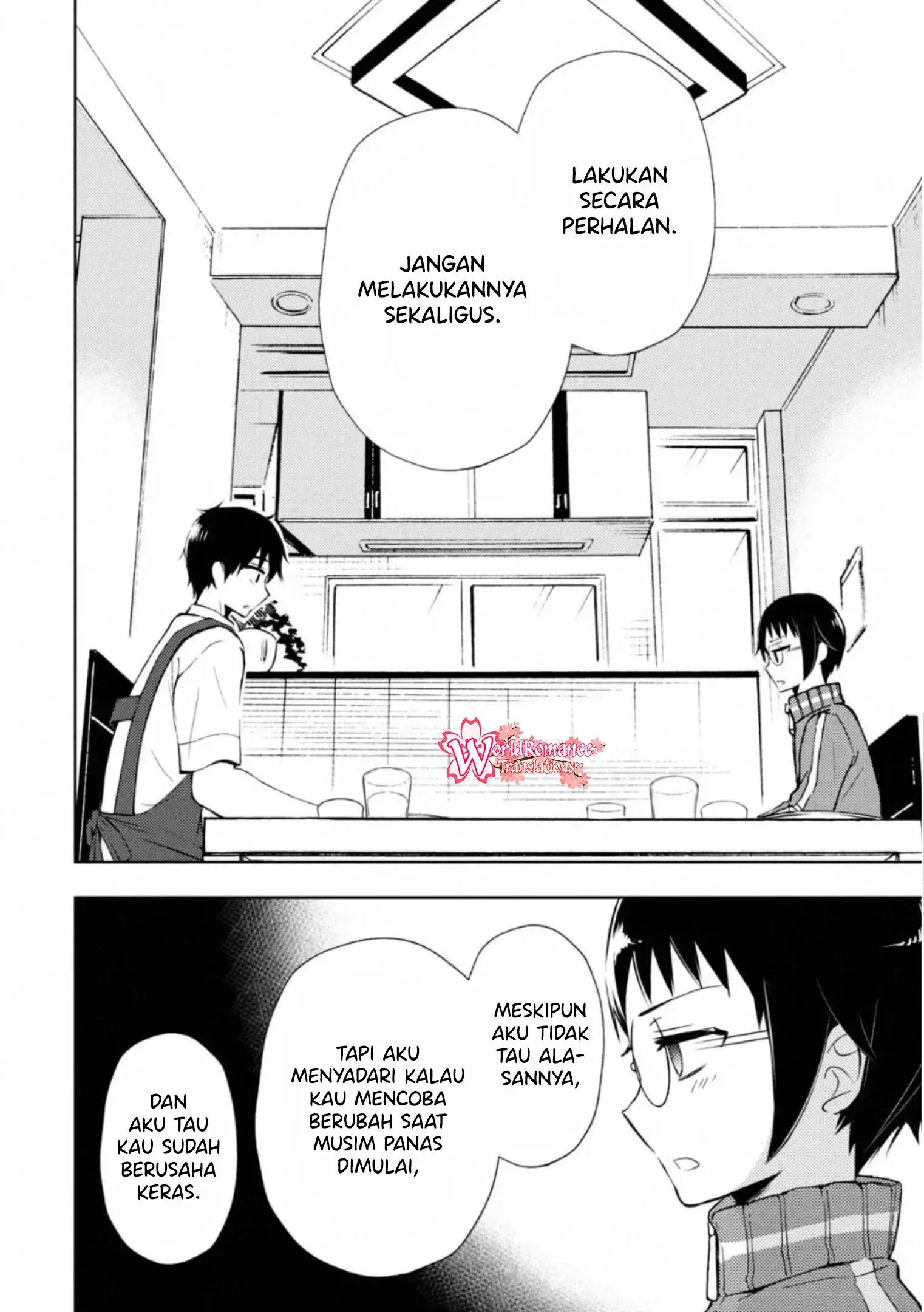 Watari-kun no xx ga Houkai Sunzen Chapter 55 - halaman 13