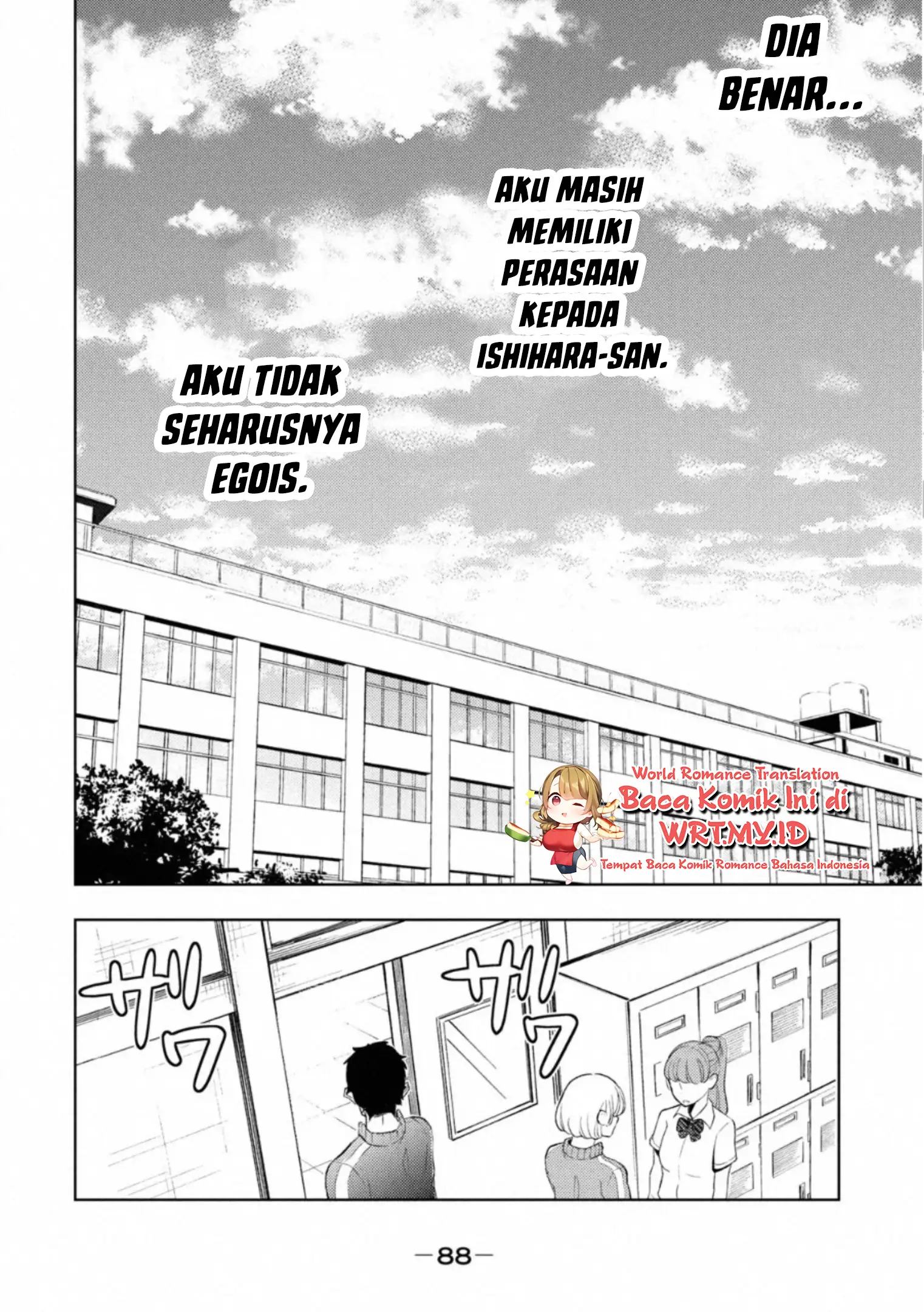 Watari-kun no xx ga Houkai Sunzen Chapter 55 - halaman 15