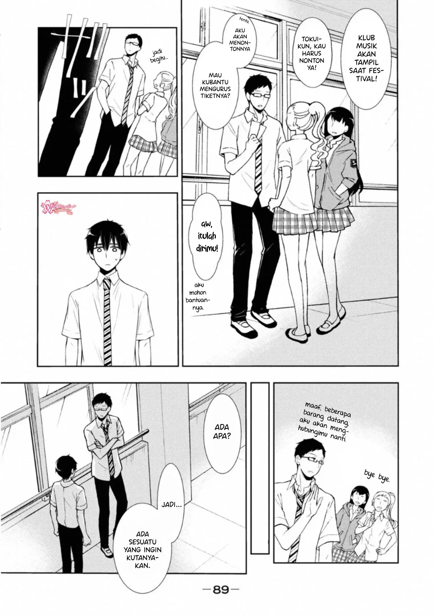 Watari-kun no xx ga Houkai Sunzen Chapter 55 - halaman 16