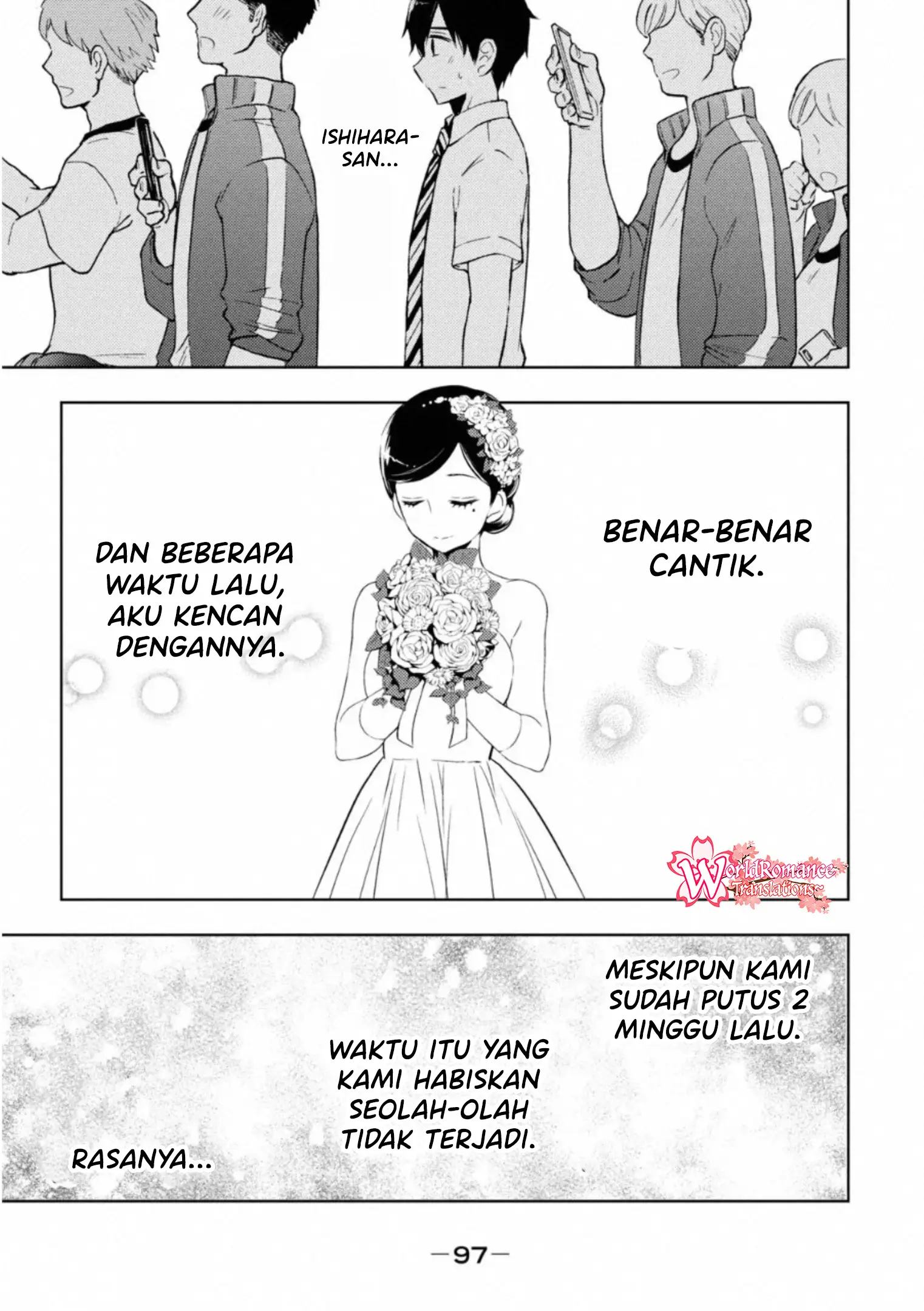 Watari-kun no xx ga Houkai Sunzen Chapter 55 - halaman 24