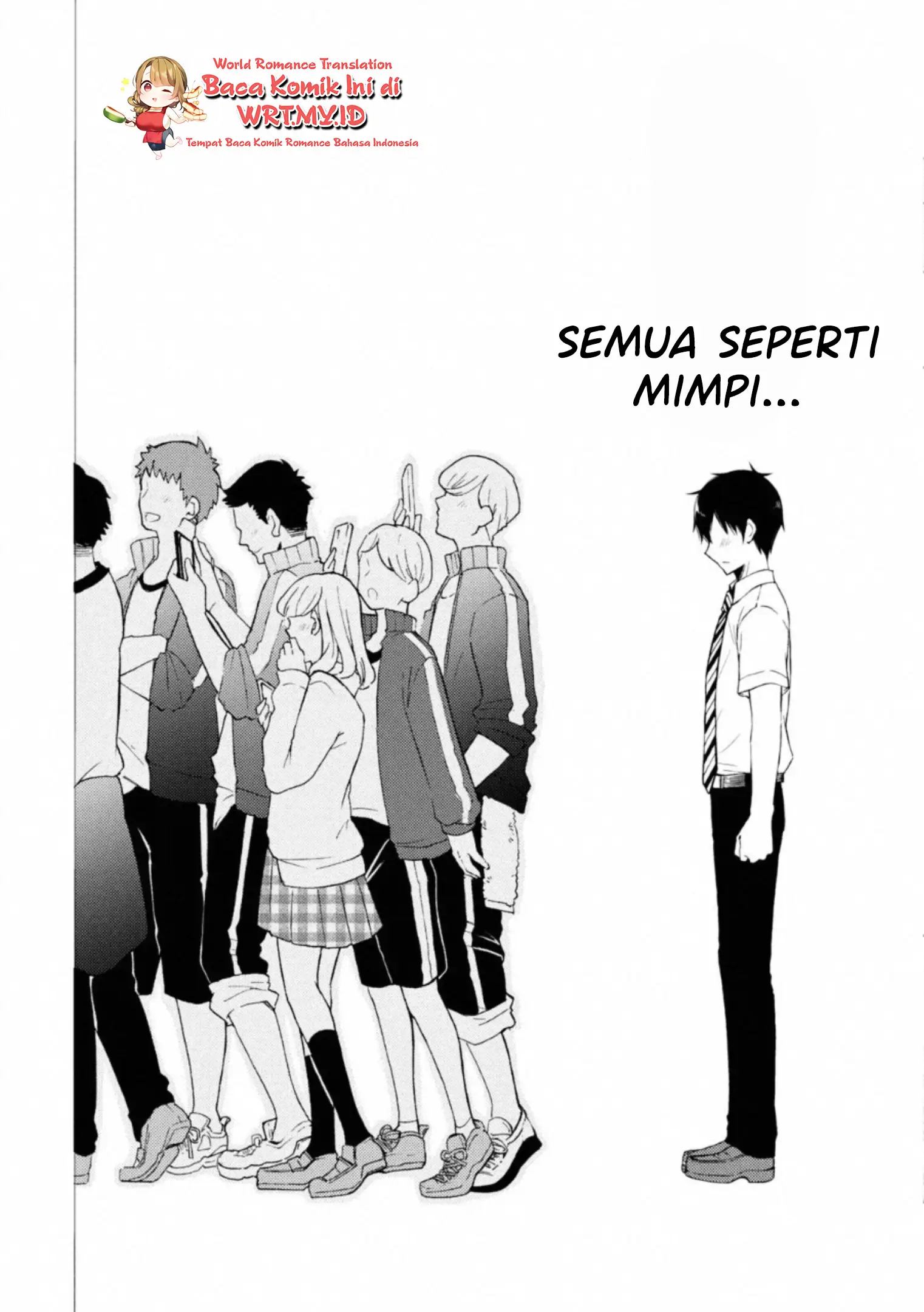 Watari-kun no xx ga Houkai Sunzen Chapter 55 - halaman 25