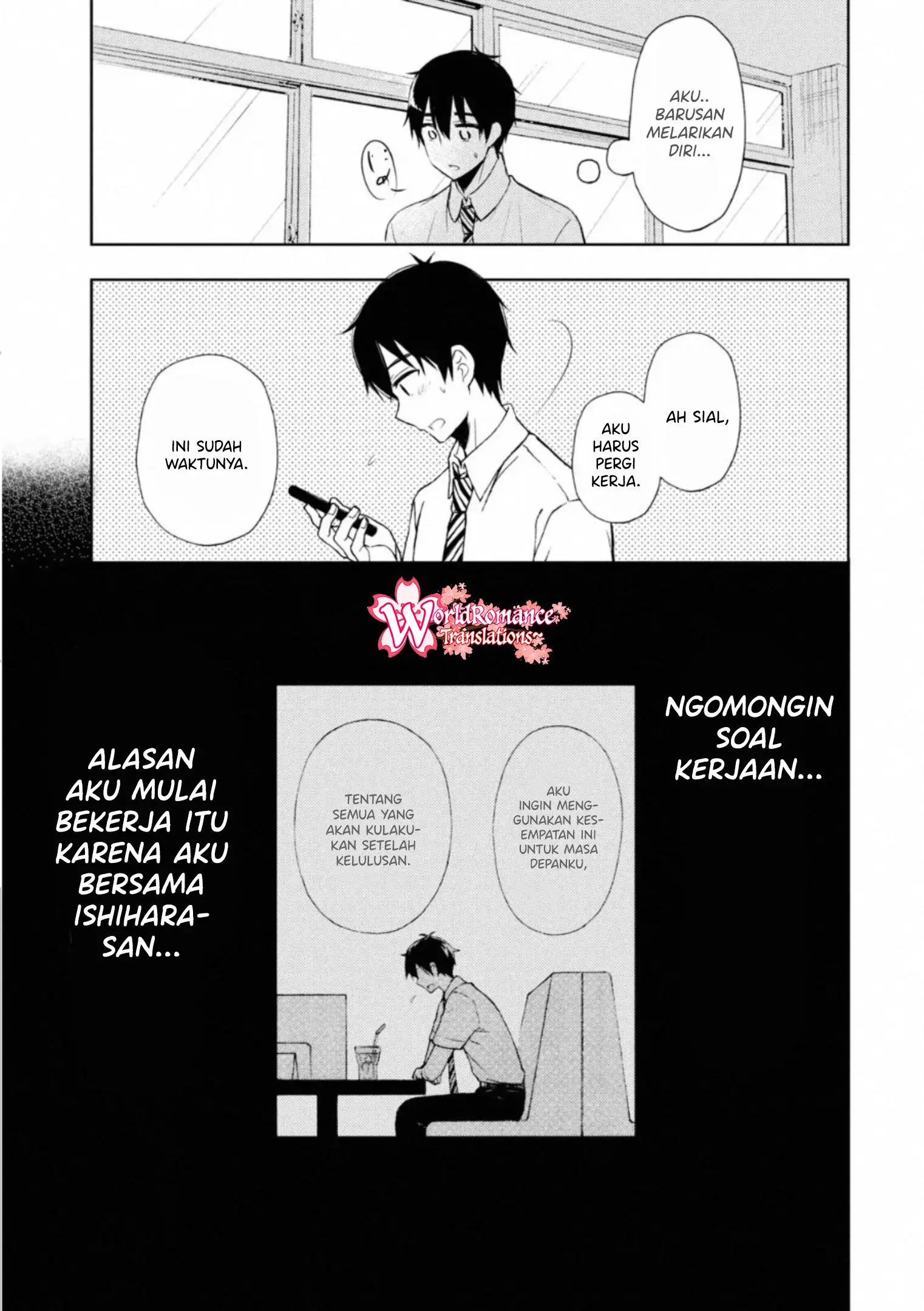 Watari-kun no xx ga Houkai Sunzen Chapter 55 - halaman 28