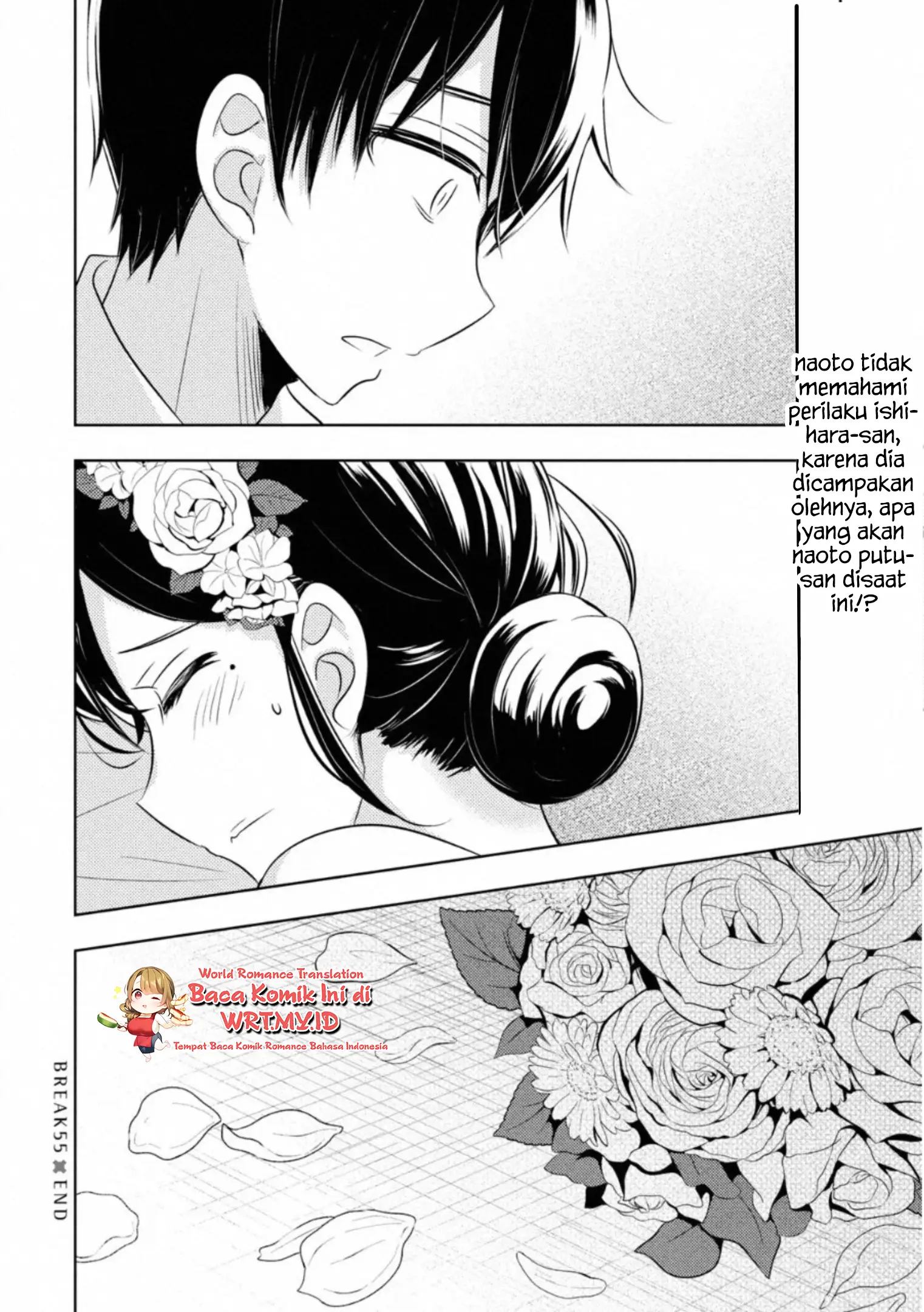 Watari-kun no xx ga Houkai Sunzen Chapter 55 - halaman 35