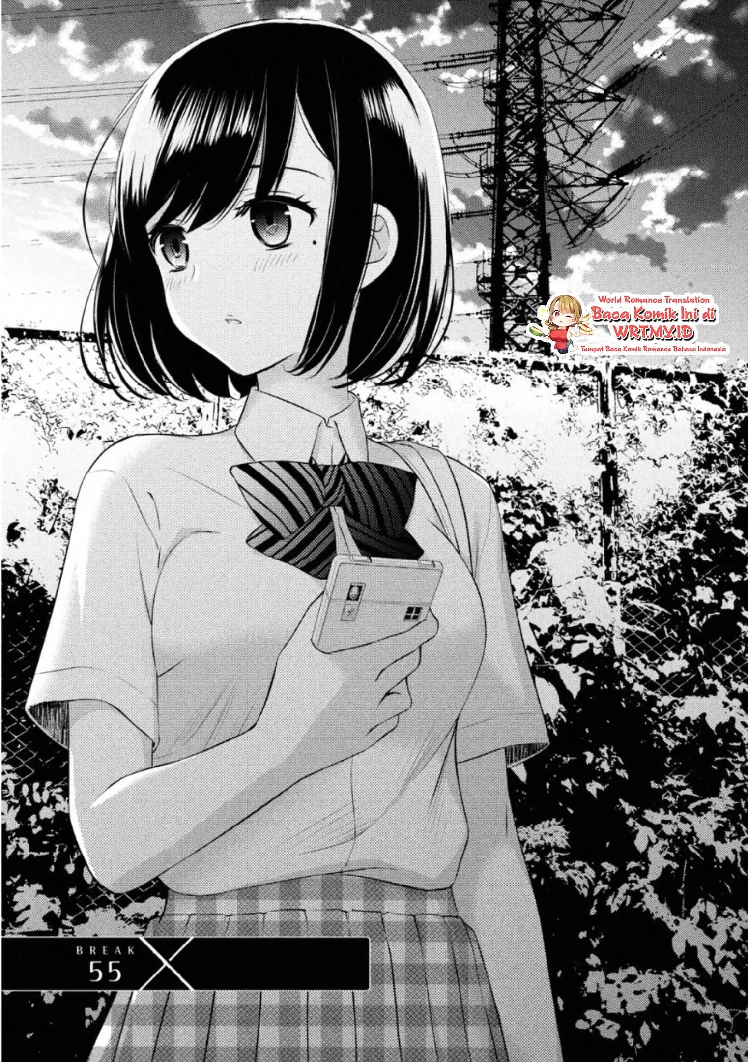 Watari-kun no xx ga Houkai Sunzen Chapter 55 - halaman 6