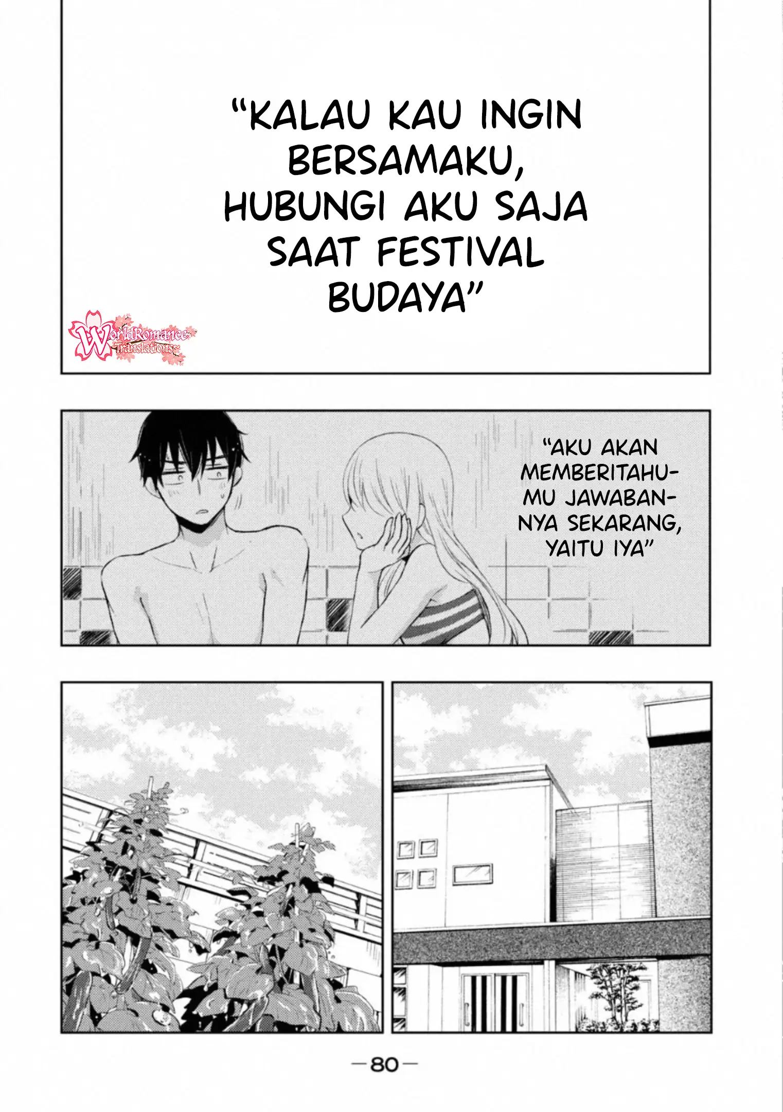 Watari-kun no xx ga Houkai Sunzen Chapter 55 - halaman 7