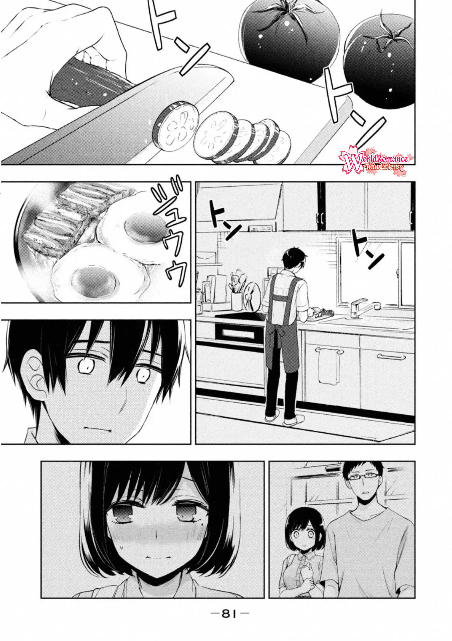 Watari-kun no xx ga Houkai Sunzen Chapter 55 - halaman 8