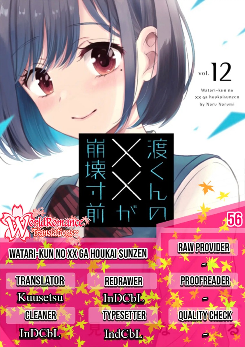 Watari-kun no xx ga Houkai Sunzen Chapter 56 - halaman 1