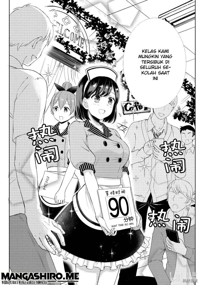 Watari-kun no xx ga Houkai Sunzen Chapter 57 - halaman 10